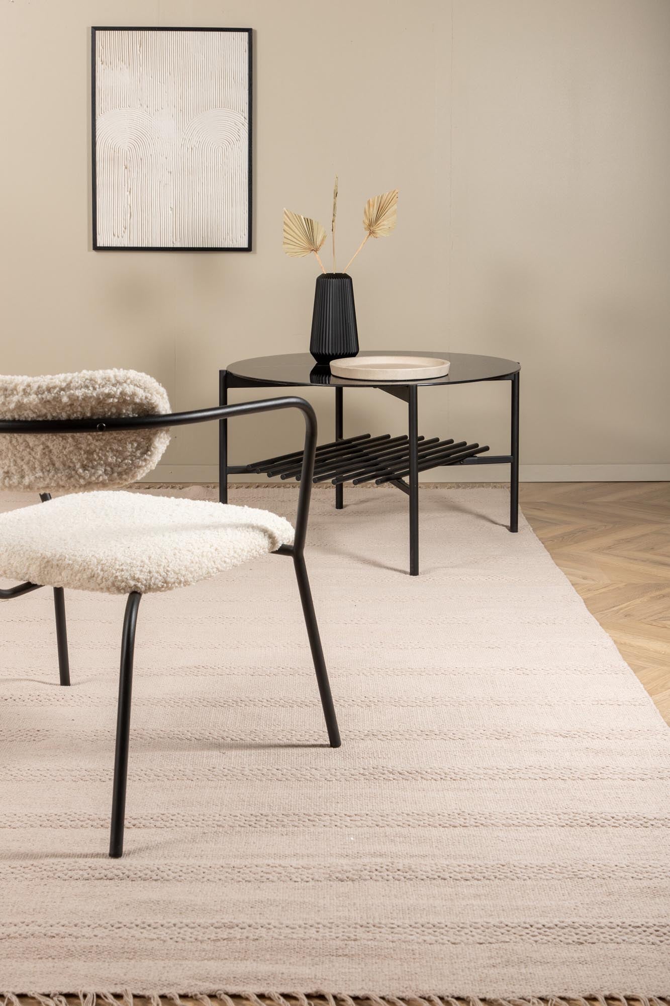 Nico Teppich in Beige präsentiert im Onlineshop von KAQTU Design AG. Teppich ist von Venture Home