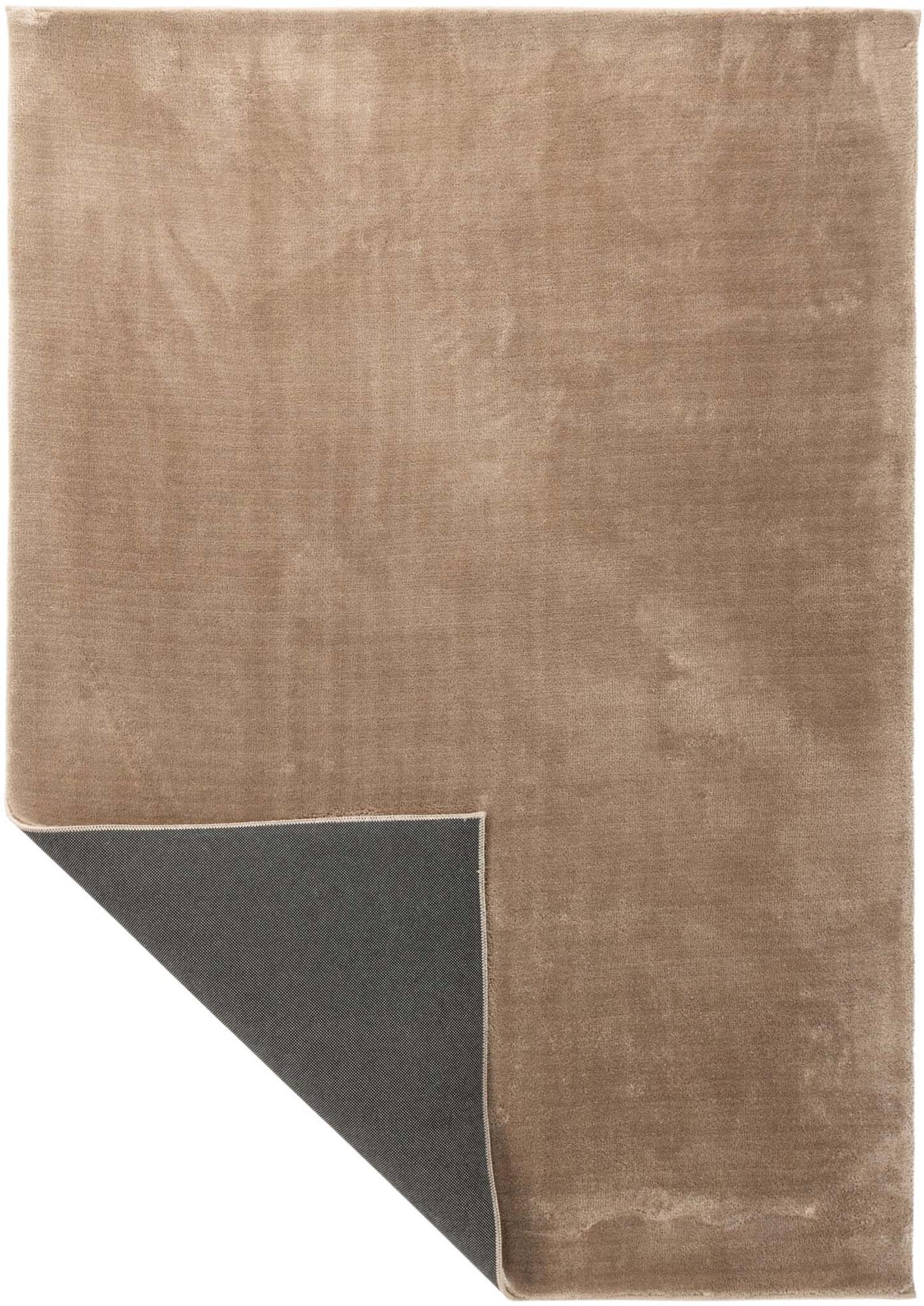 Blanca Teppich von Venture Home: Stilvoller, runder Teppich aus robustem Polyester in sanften Beigetönen, ideal für eine gemütliche Atmosphäre.