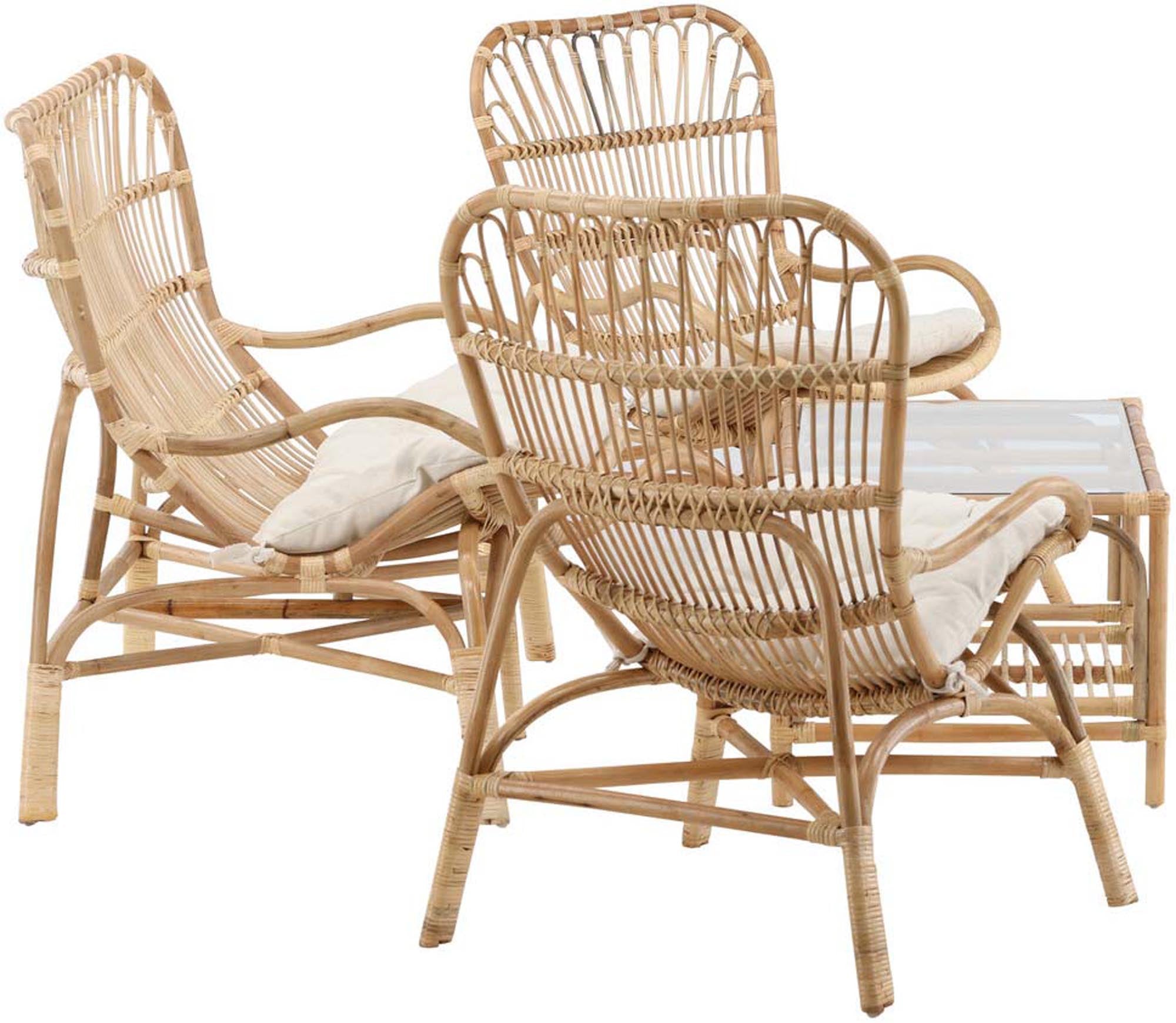 Ella Sofa Outdoorset von Venture Home: Elegante Loungegruppe aus hochwertigem Rattan für entspannte Stunden im Freien. Ideal für stilvolle Terrassen.