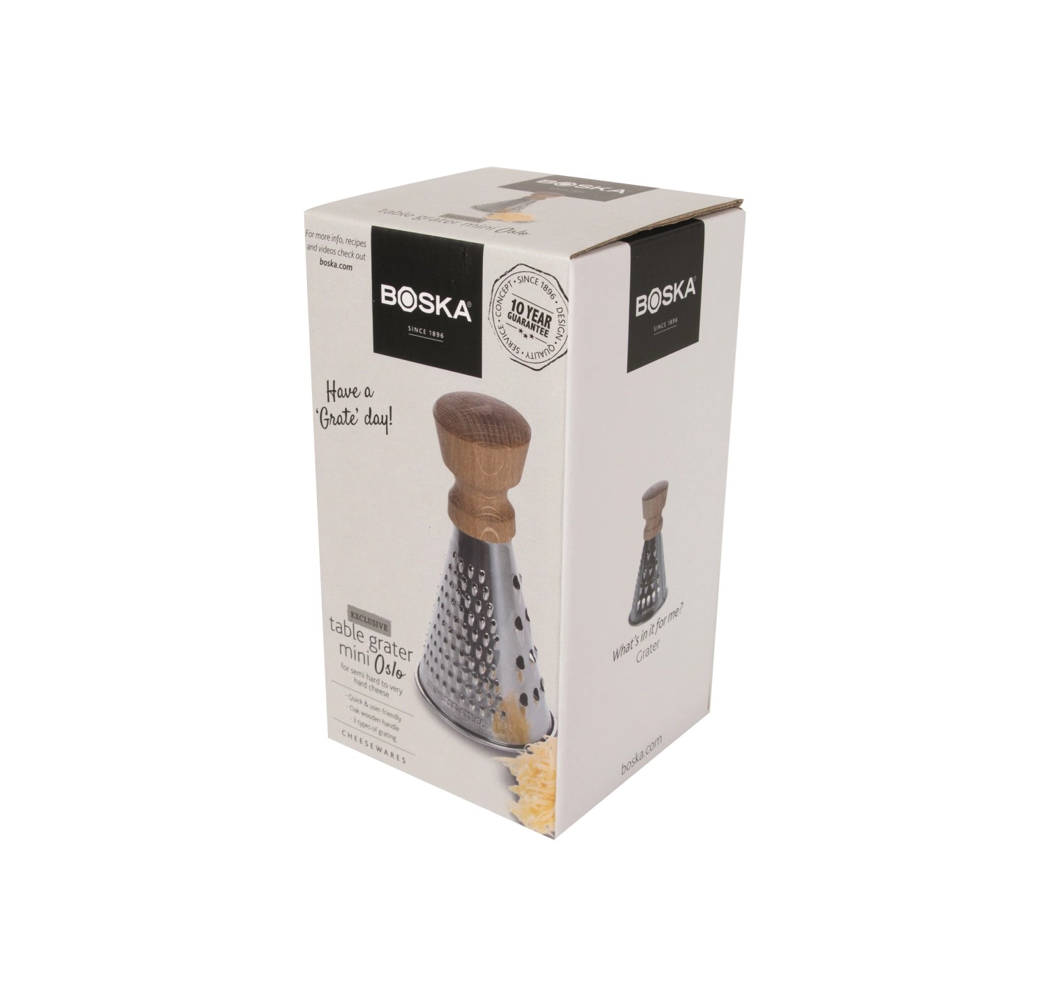 Râpe de table Mini Oslo braun Chêne européen 90x90x160