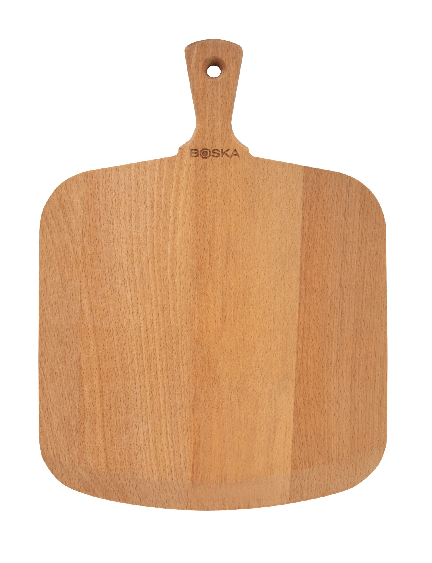 Entdecken Sie die Pizzaschaufel Amigo von Boska – aus Buchenholz, ergonomisch, pflegeleicht und ideal für perfekte Pizza-Kreationen!