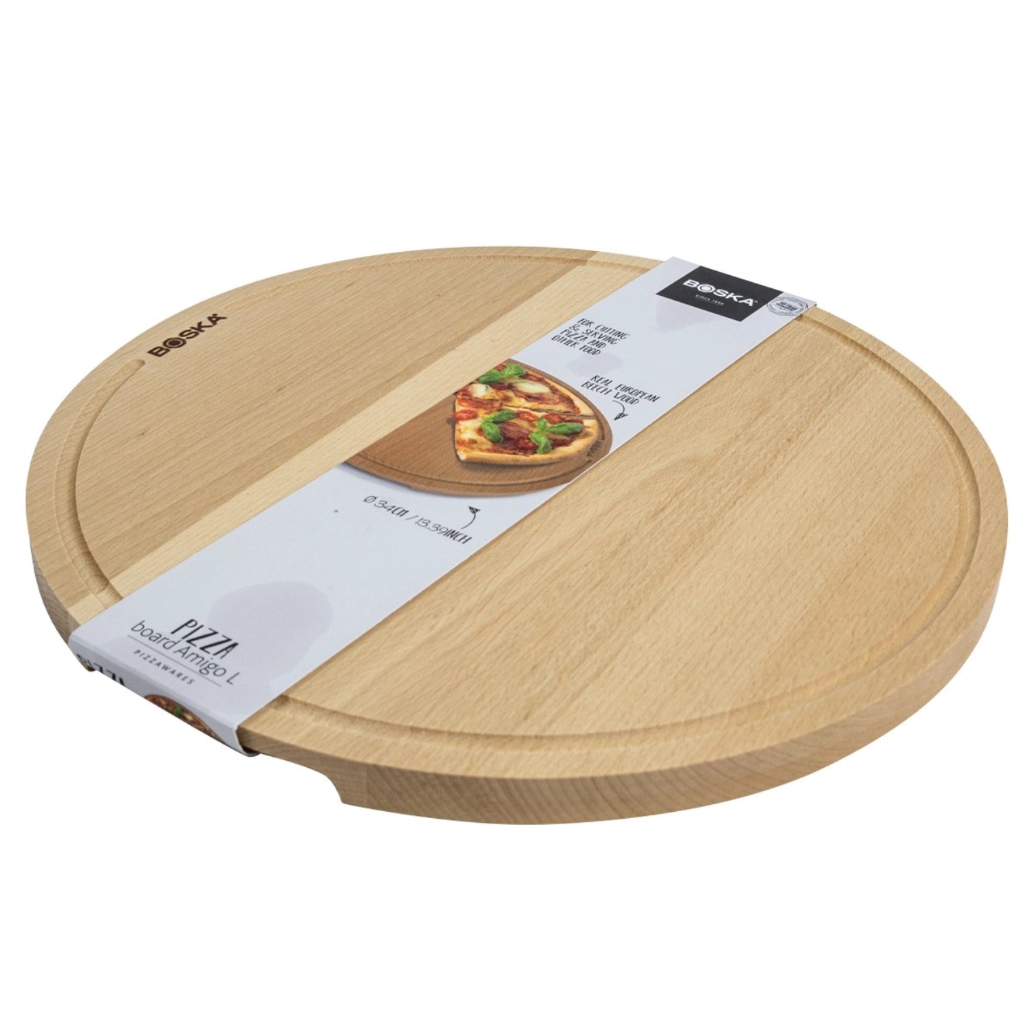 Pizza Board Amigo L ø34xh1.5cm