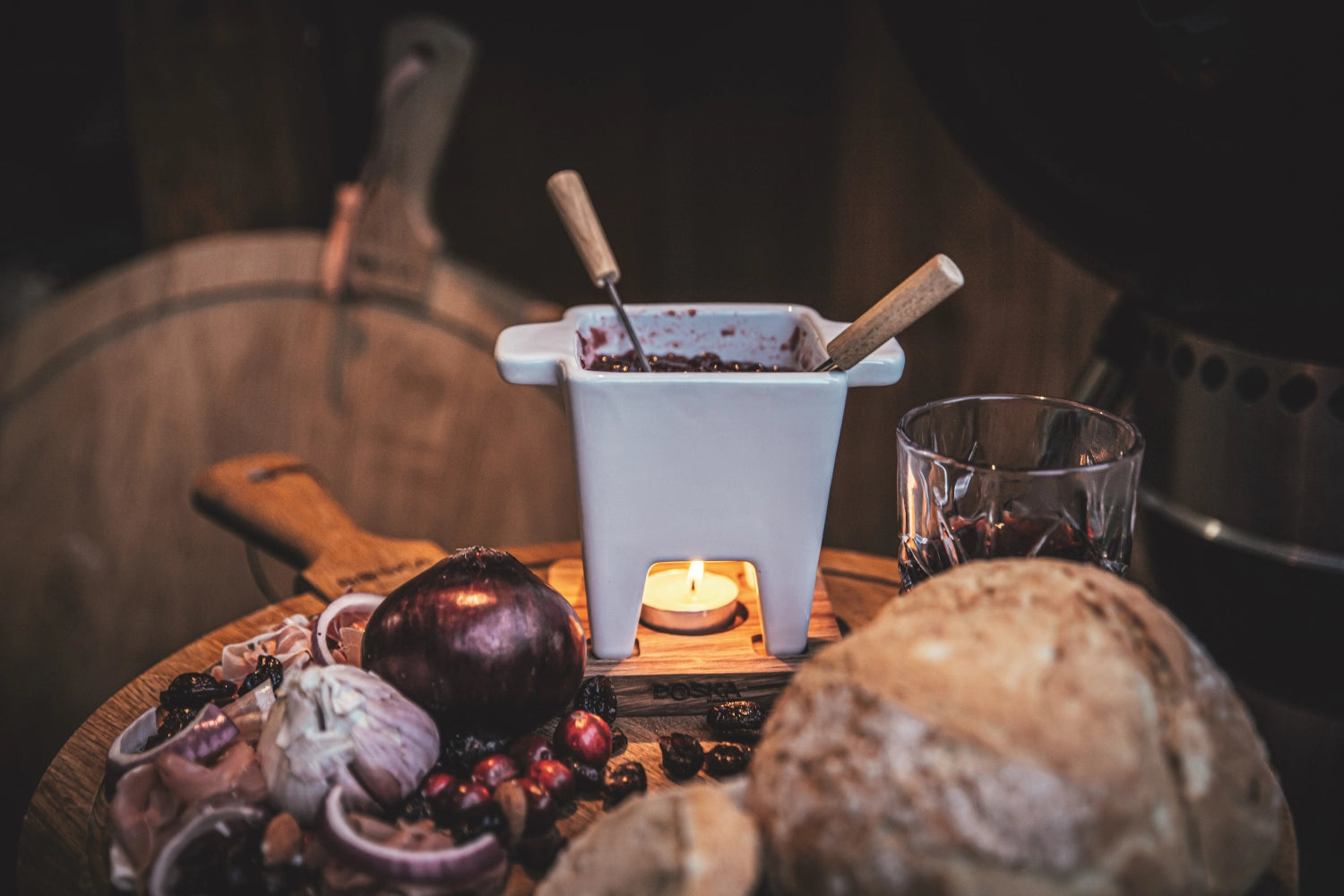 Genießen Sie mit dem Tapas Fondue Bianco von Boska 200ml köstliche Tapas und Fondue-Momente, ideal für gesellige Zusammenkünfte.