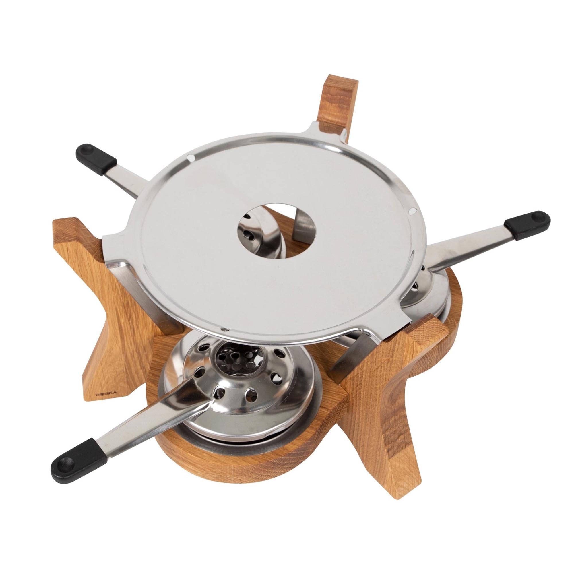 Genießen Sie unvergessliche Fondue-Abende mit dem Boska Mr. Big 6.5L – ideal für gesellige Runden und große Feiern.