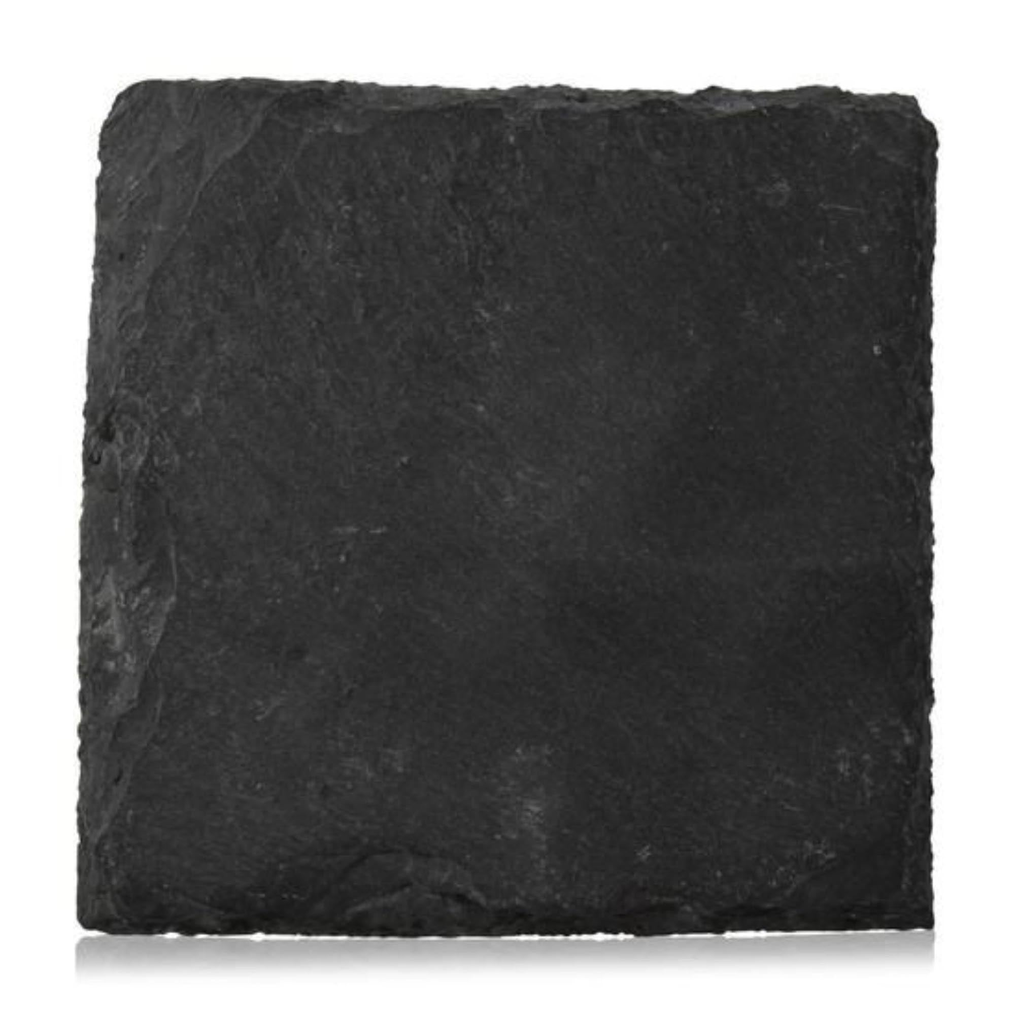 Elegante, hitzebeständige Schieferuntersetzer (100x100x50mm) von Boska: robust, pflegeleicht, ideal für heisse Töpfe. Stilvoller Tischschutz.