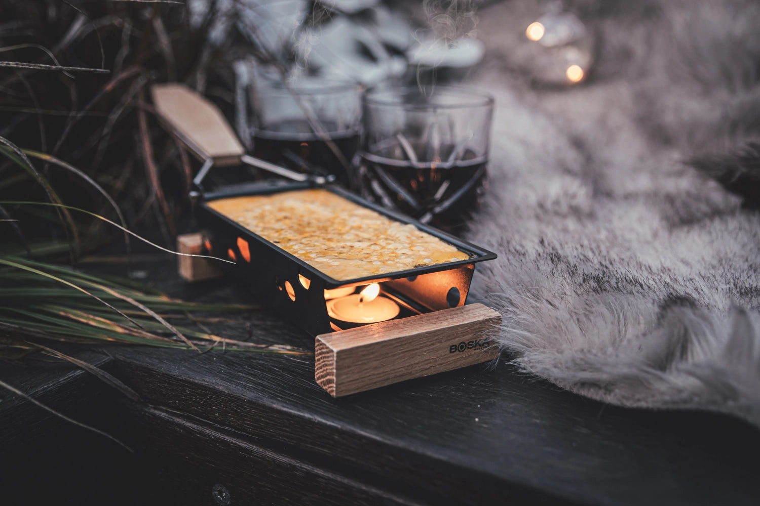 Partyclette® ToGo Oslo, Eiche, 19.5x9.5x5.0cm