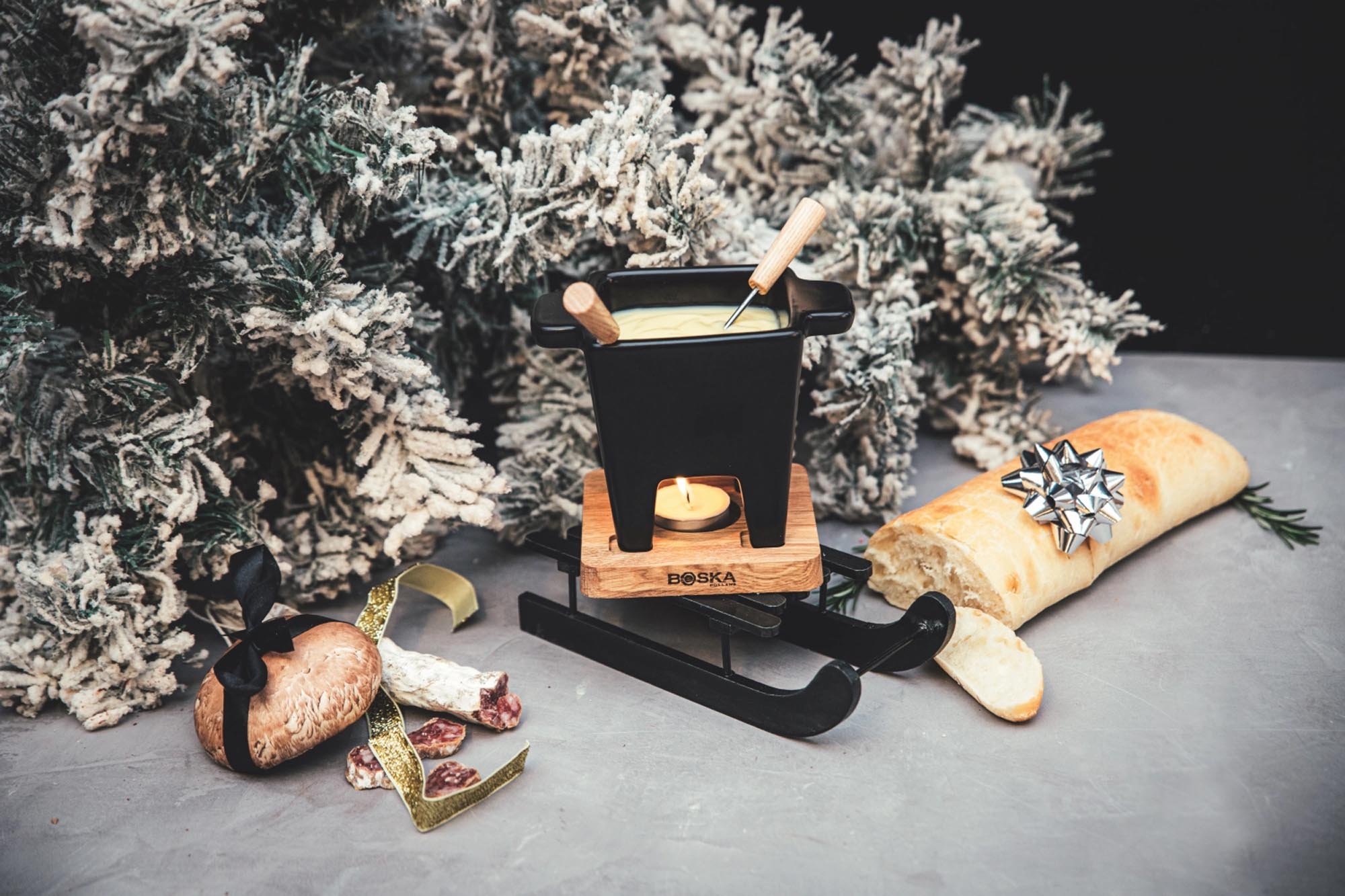 Boska Tapas Fondue Nero: Stilvolles Fondue-Erlebnis für Gourmets.