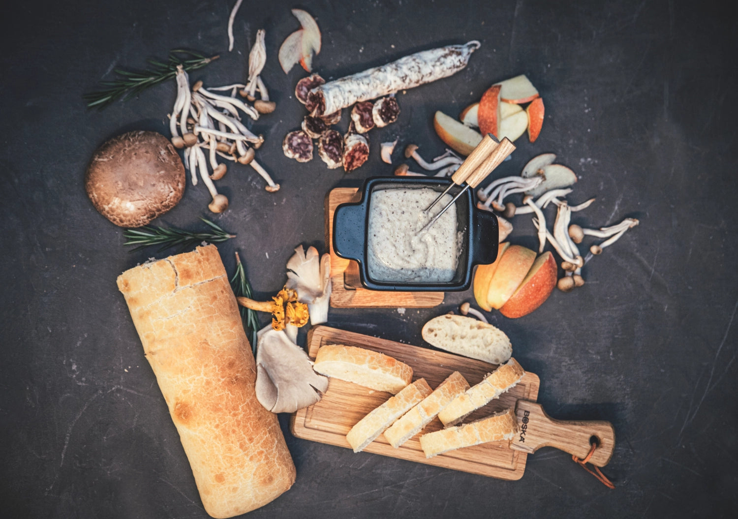 Tapas Fondue Nero 200ml