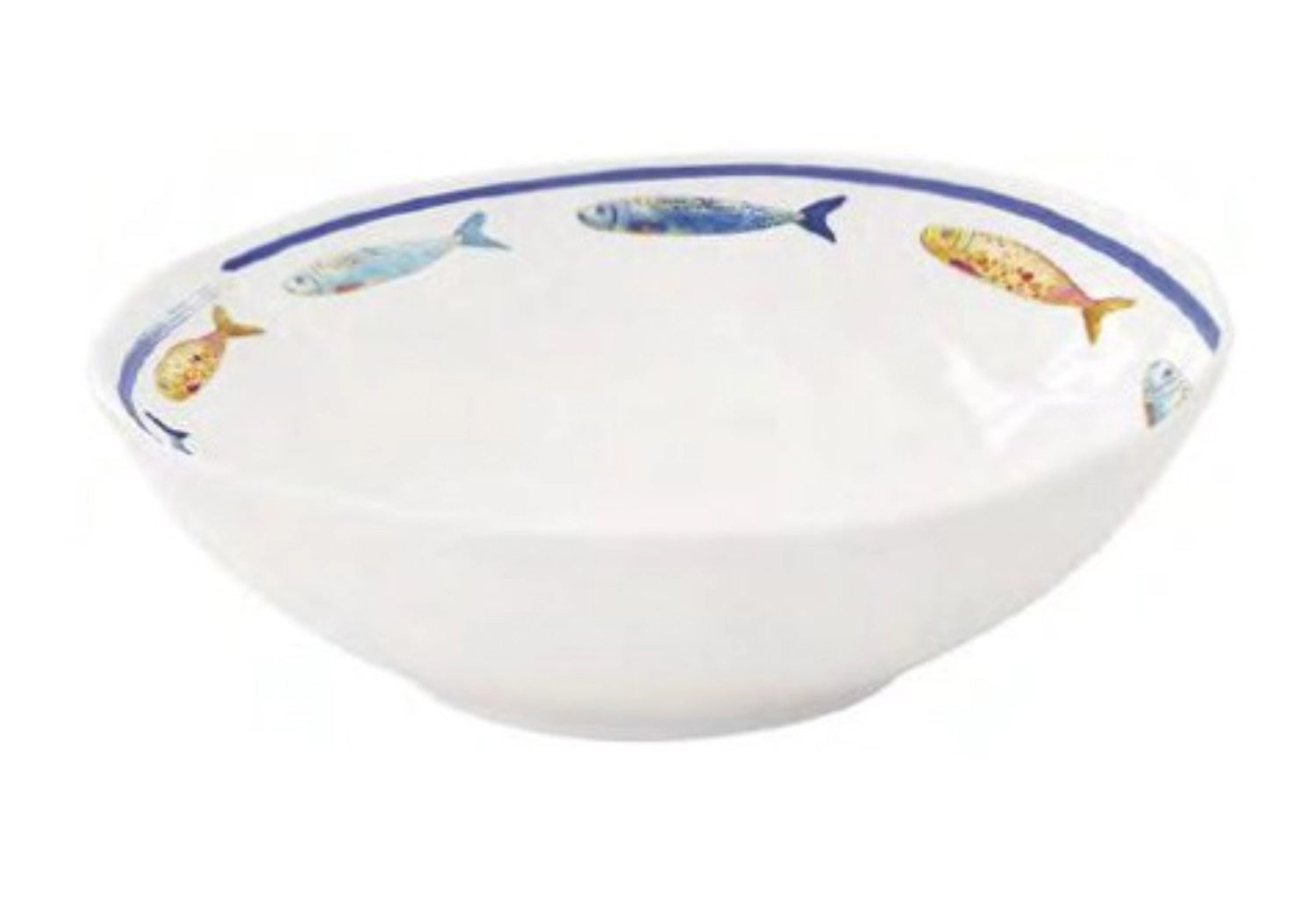 Elegante Schüssel Bord de Mer von Easy Life, D16cm, aus hochwertigem Porzellan, mit liebevollen maritimen Motiven, perfekt für festliche Tischdekoration.