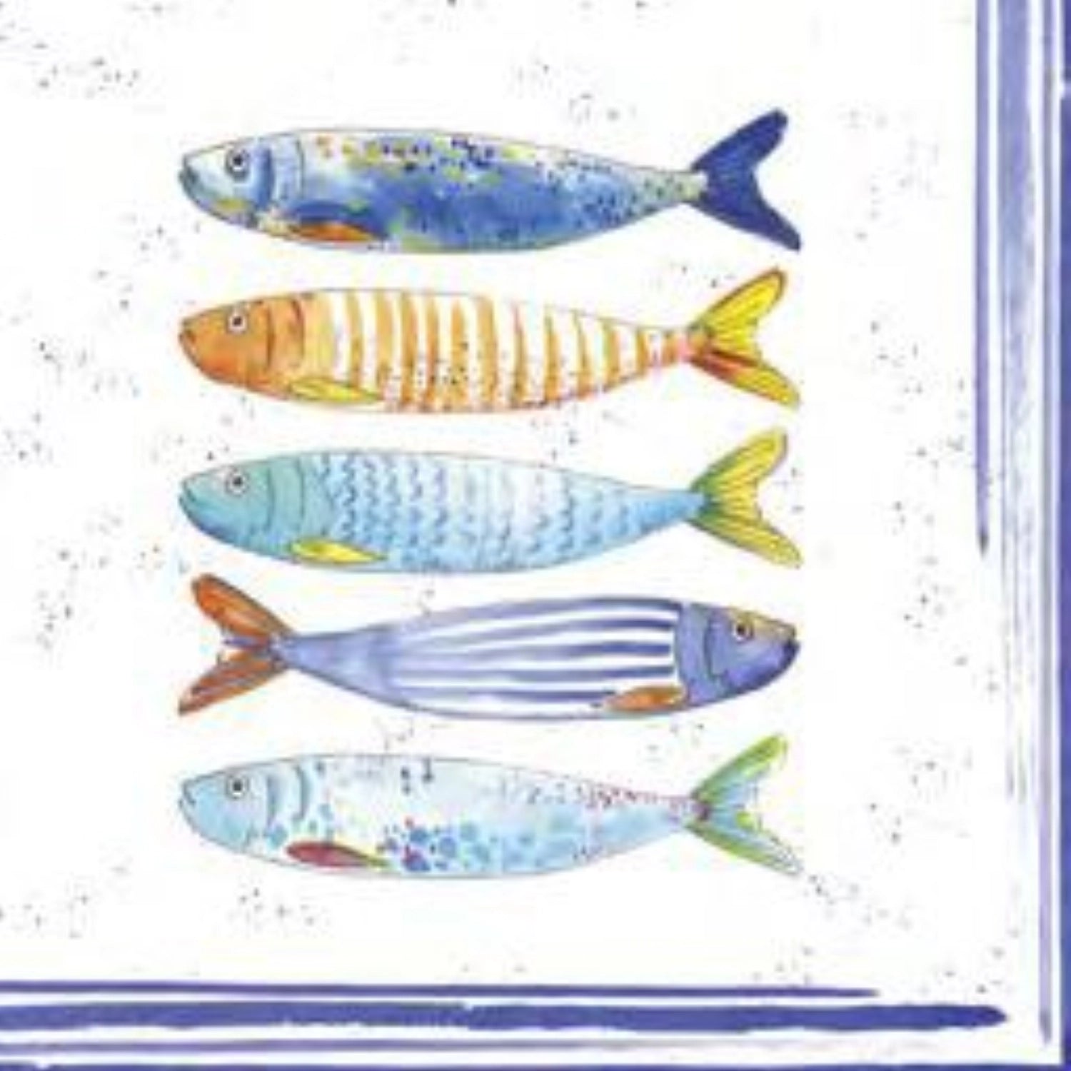 Bord de Mer Napkins 20 pièces, 33x33cm