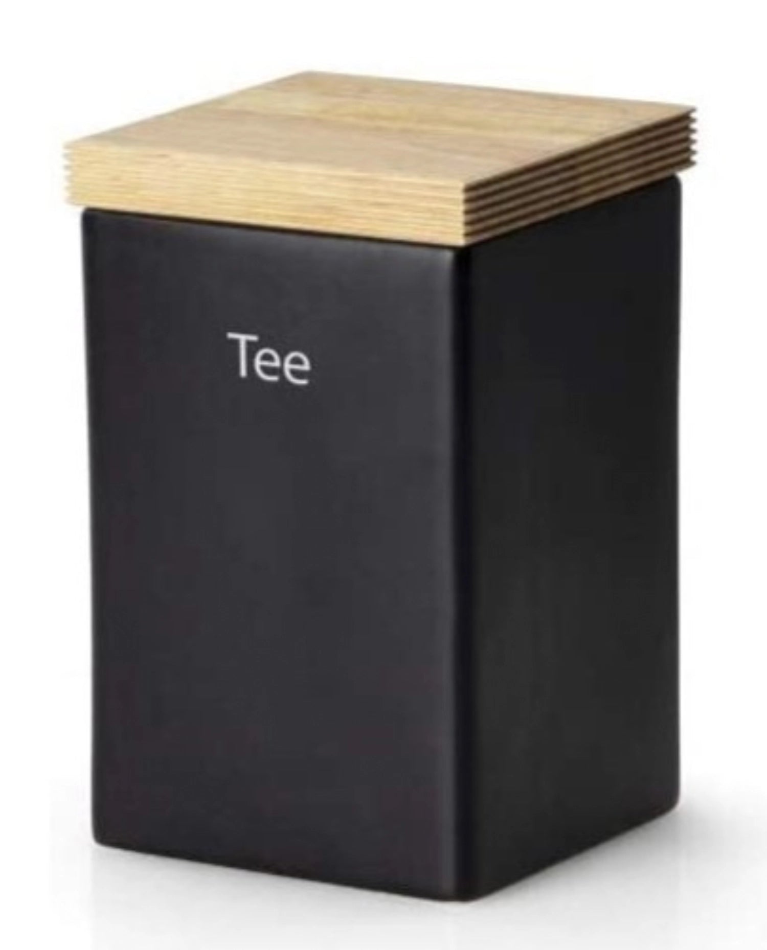 Entdecken Sie die elegante schwarze Keramik Vorratsdose von Continenta (17.5x13.5x11 cm) – ideal zur Aufbewahrung von Lebensmitteln und Gewürzen.