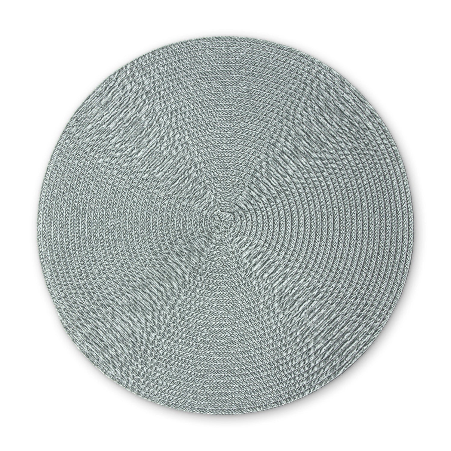 Tischset rund, graugrün, 38 cm - KAQTU Design