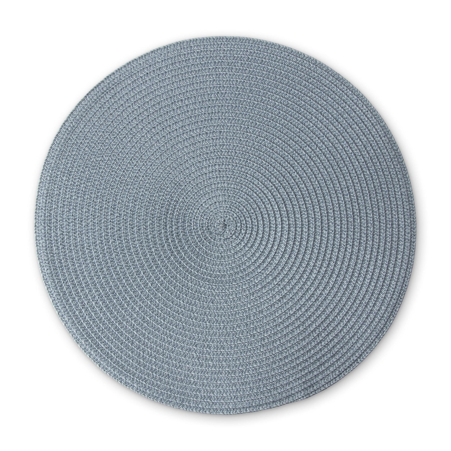 Tischset rund, graublau, 38 cm - KAQTU Design