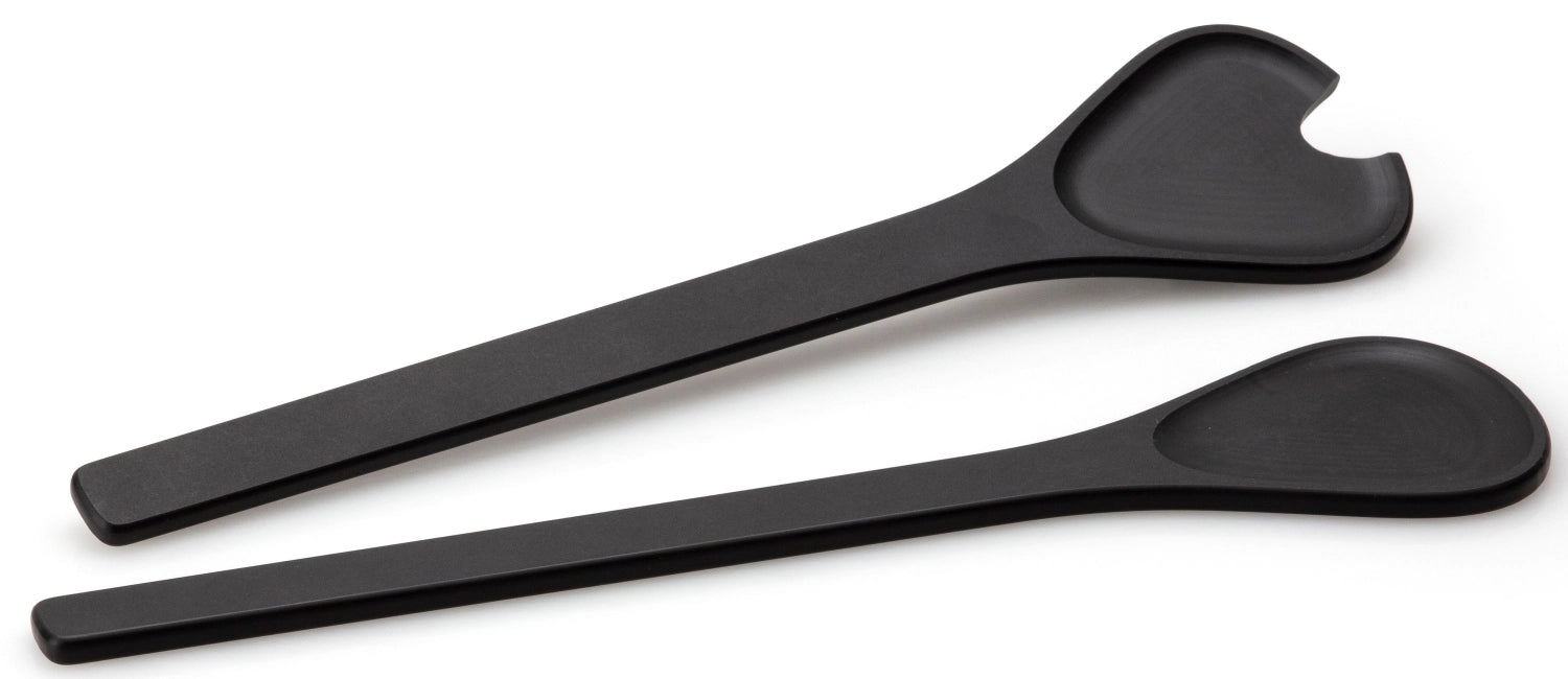 Entdecken Sie das nachhaltige Duracore Salatbesteck von Continenta, Ø 31.5 cm, aus 80% recyceltem Material. Praktisch, pflegeleicht und stilvoll!