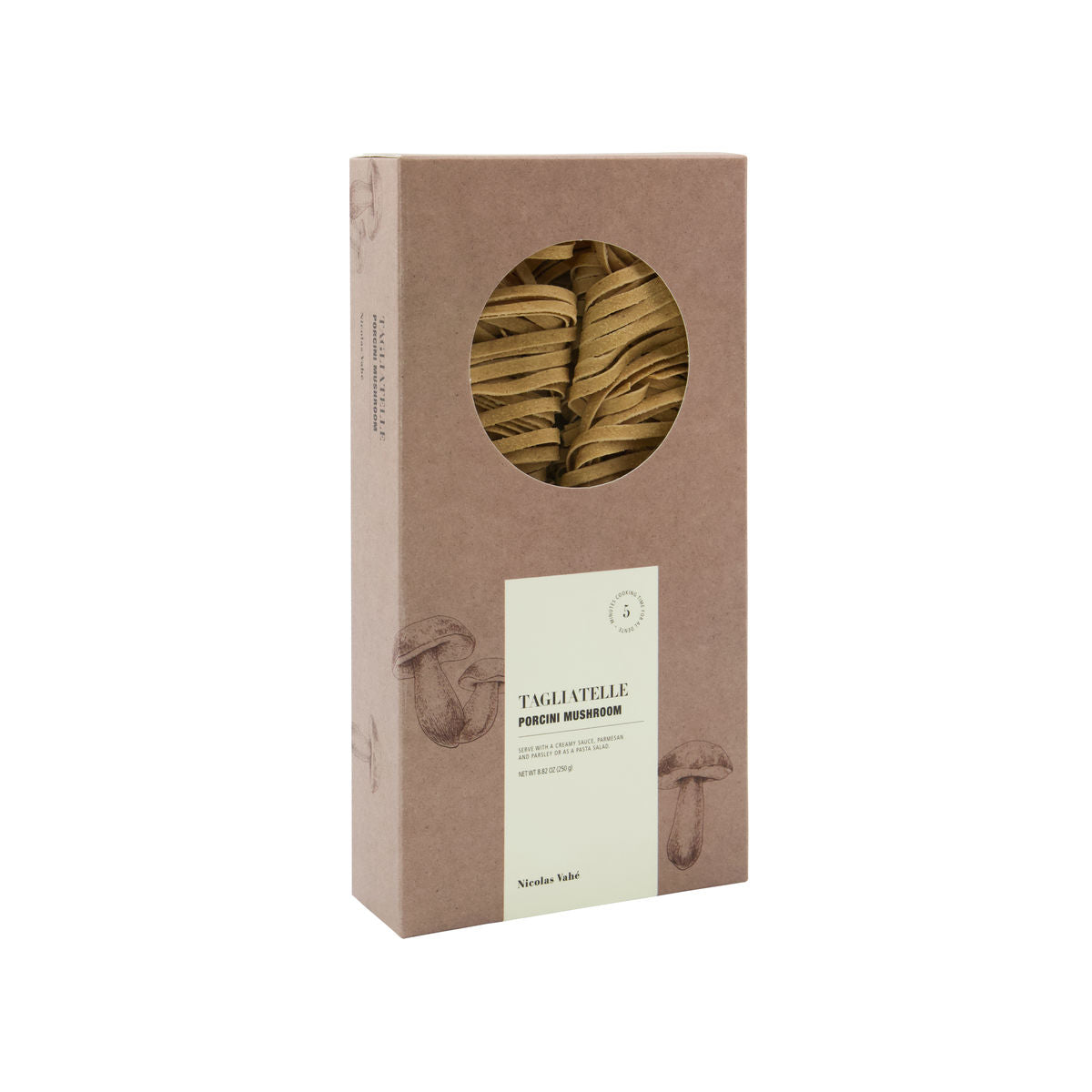 Tagliatelle mit edlen Porcini von Nicolas Vahé – ein Fest für Gourmets.