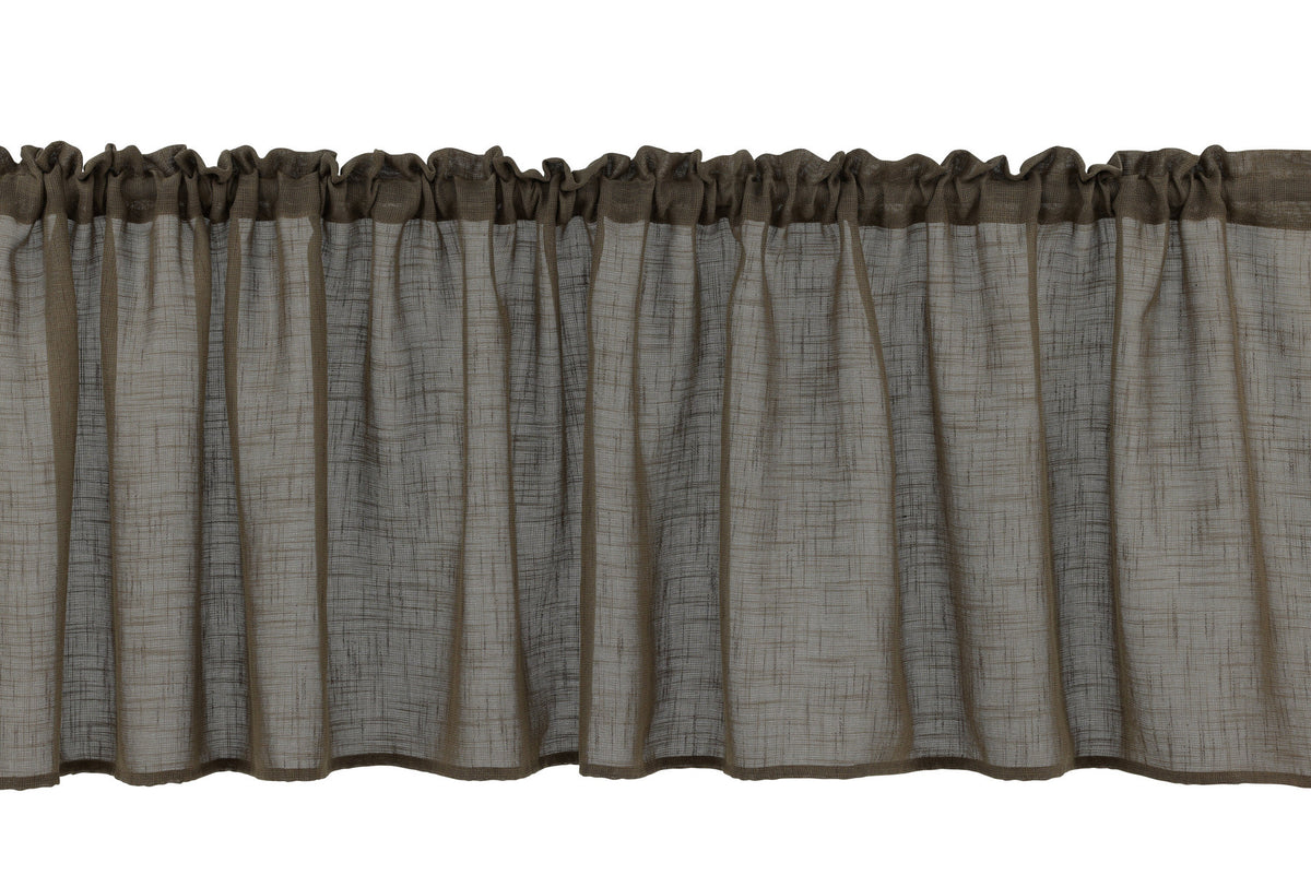 Kaya Vorhang Pelmet 2er Pack in Braun präsentiert im Onlineshop von KAQTU Design AG. Vorhang ist von Venture Home