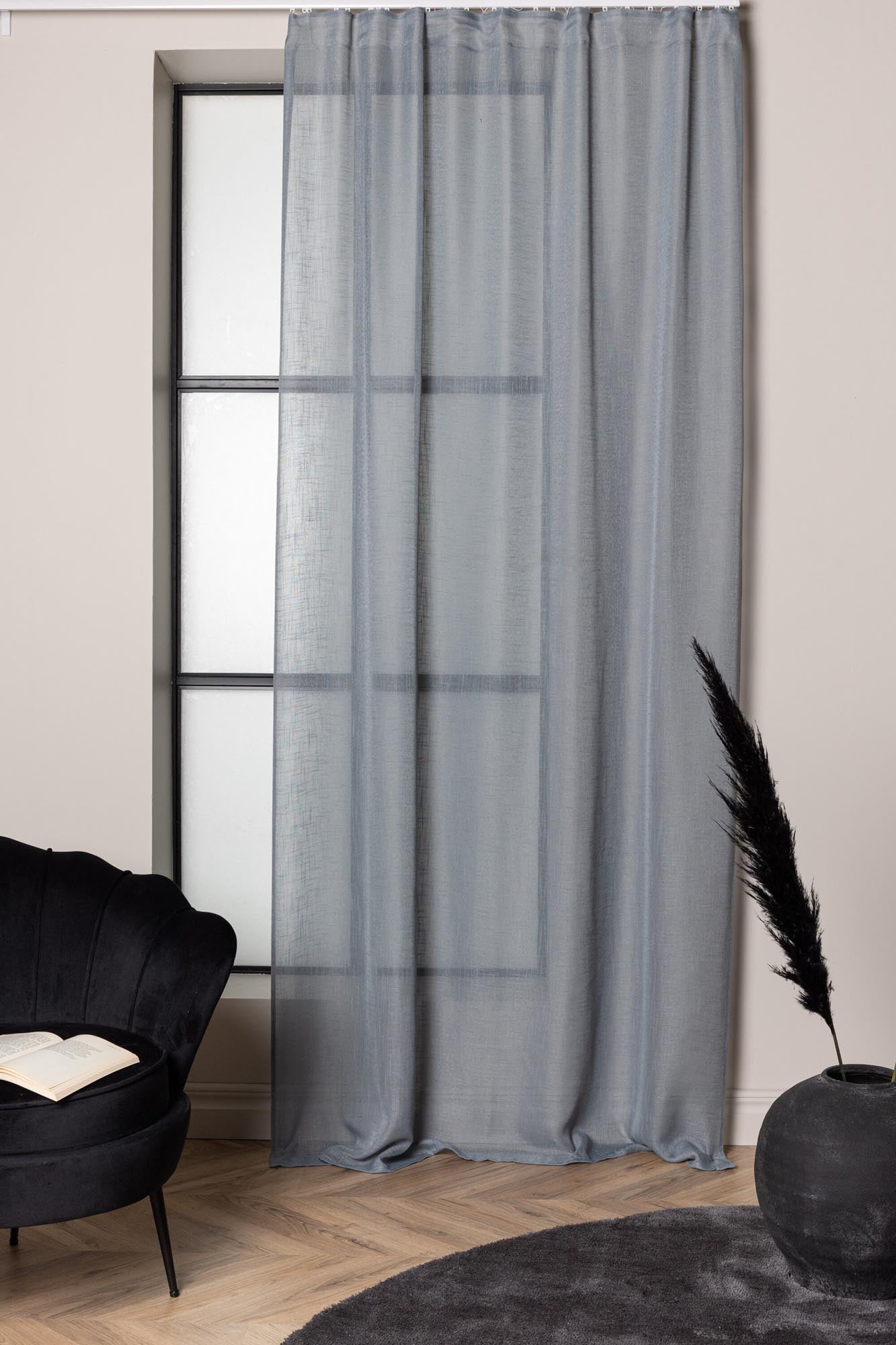 Kaya Vorhang 2er Set: Elegante beige Vorhänge aus hochwertigem Polyester, pflegeleicht und vielseitig einsetzbar für jeden Raum.