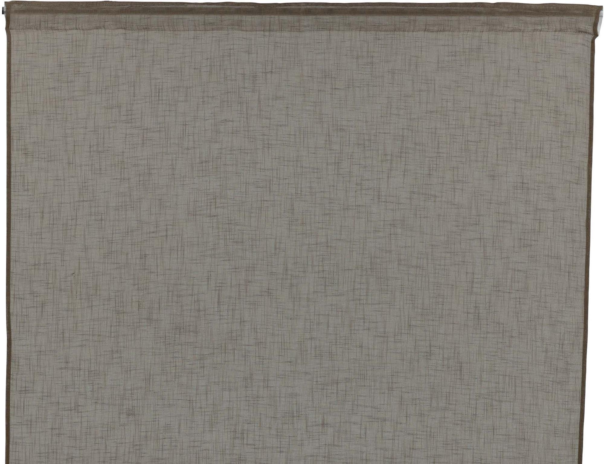 Kaya Vorhang im 2er Pack: Elegante beige Farbe, langlebiges Polyester, vielseitig einsetzbar mit Multiband für individuelle Gestaltung. Ideal für stilvolle Wohnräume.