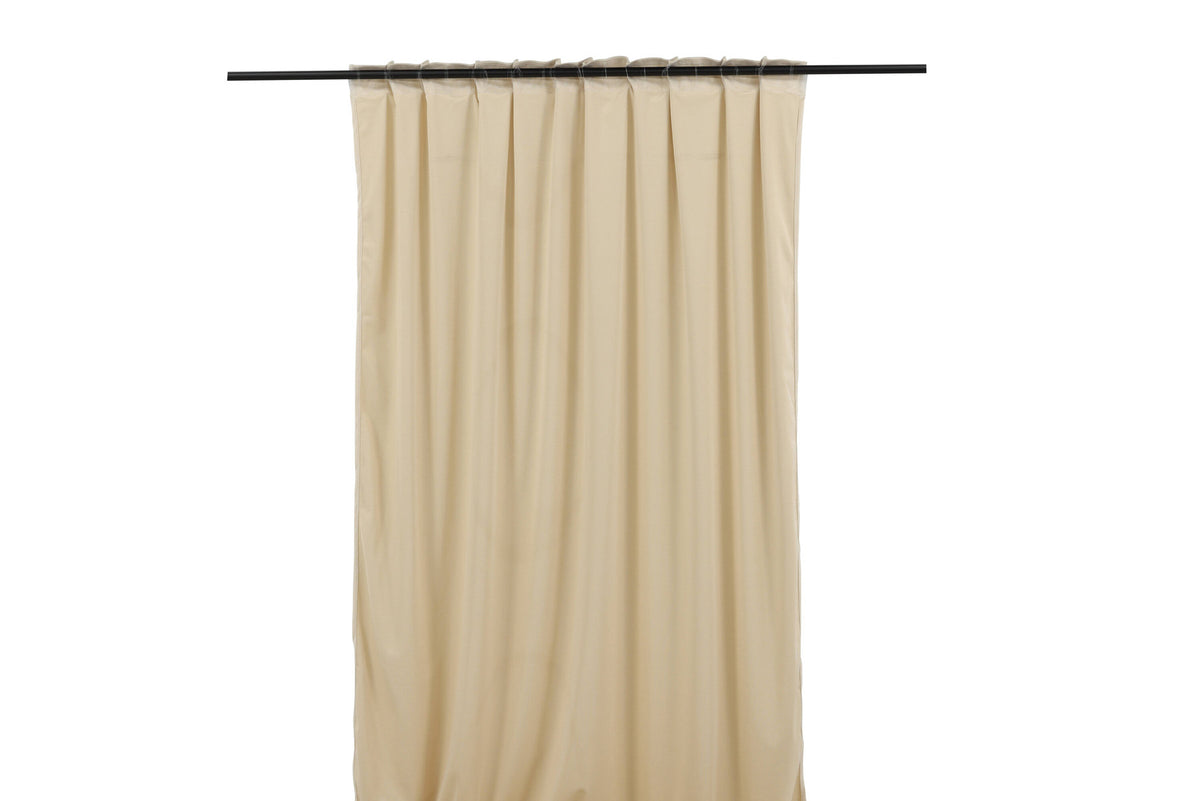 Mary Vorhang 2er Pack in Beige präsentiert im Onlineshop von KAQTU Design AG. Vorhang ist von Venture Home