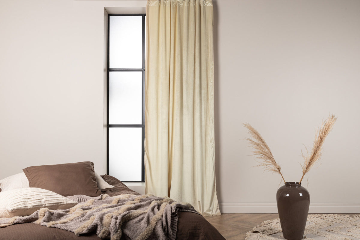 Mary Vorhang 2er Pack in Beige präsentiert im Onlineshop von KAQTU Design AG. Vorhang ist von Venture Home