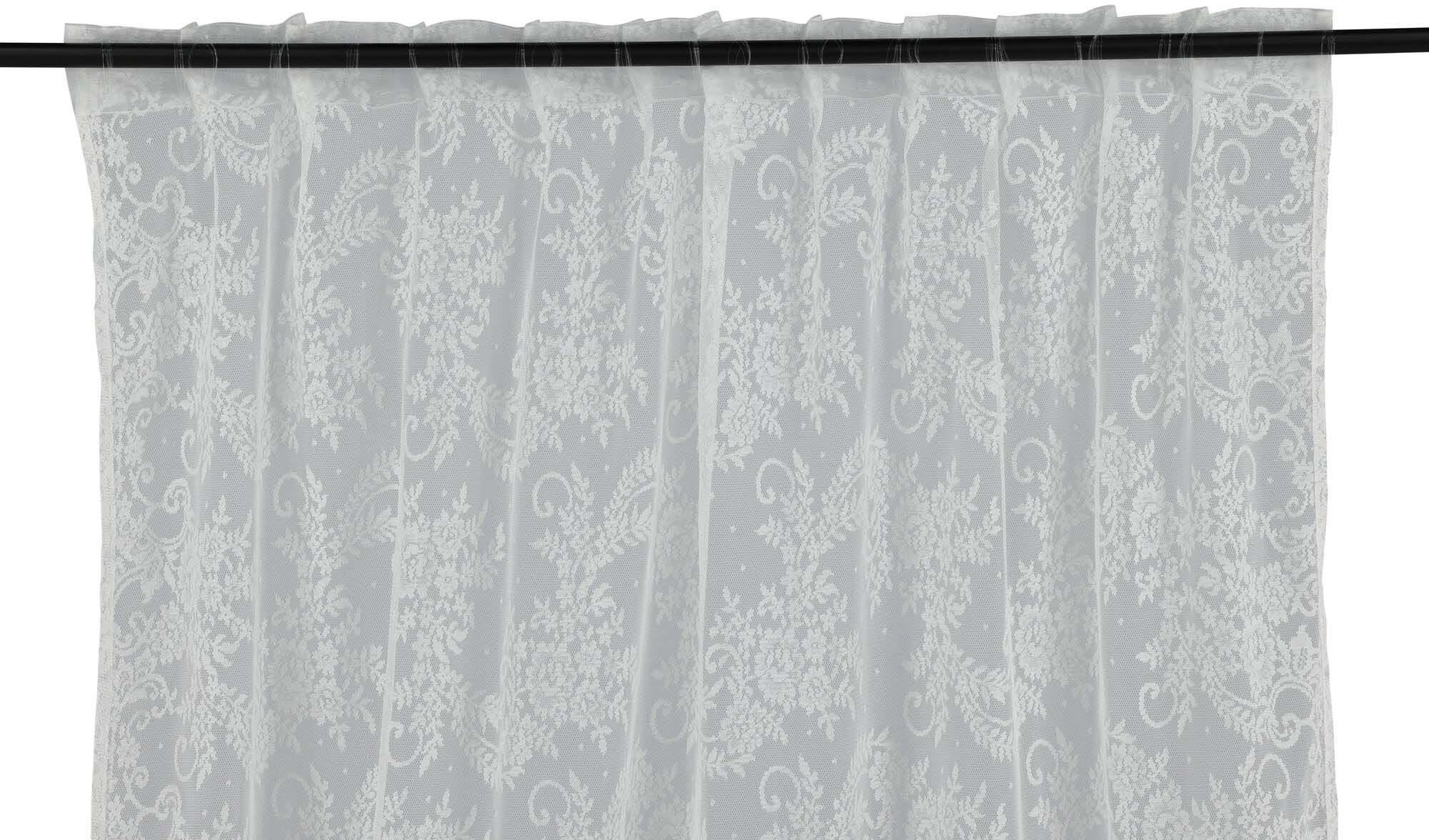 Daisy Vorhang 2er Pack von Venture Home: Romantische Atmosphäre, elegante Spitze und pflegeleichtes Polyester für stilvolle Wohnräume.