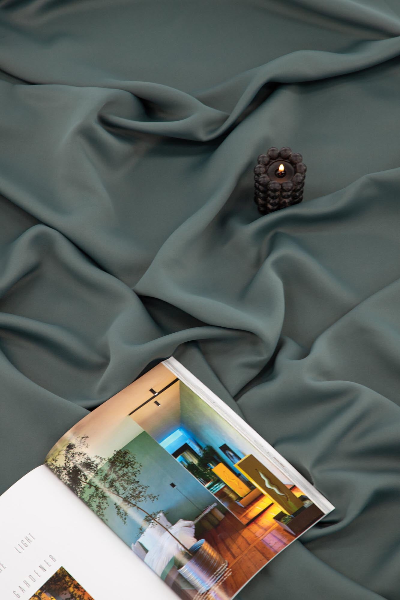 Evelyn Vorhang 2er Pack in Aqua präsentiert im Onlineshop von KAQTU Design AG. Vorhang ist von Venture Home