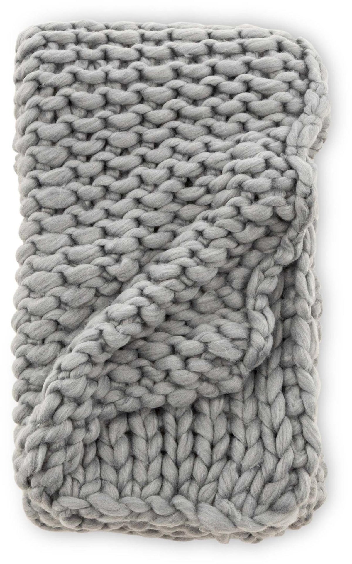 Kate Throw in Hellgrau präsentiert im Onlineshop von KAQTU Design AG. Wolldecke ist von Venture Home