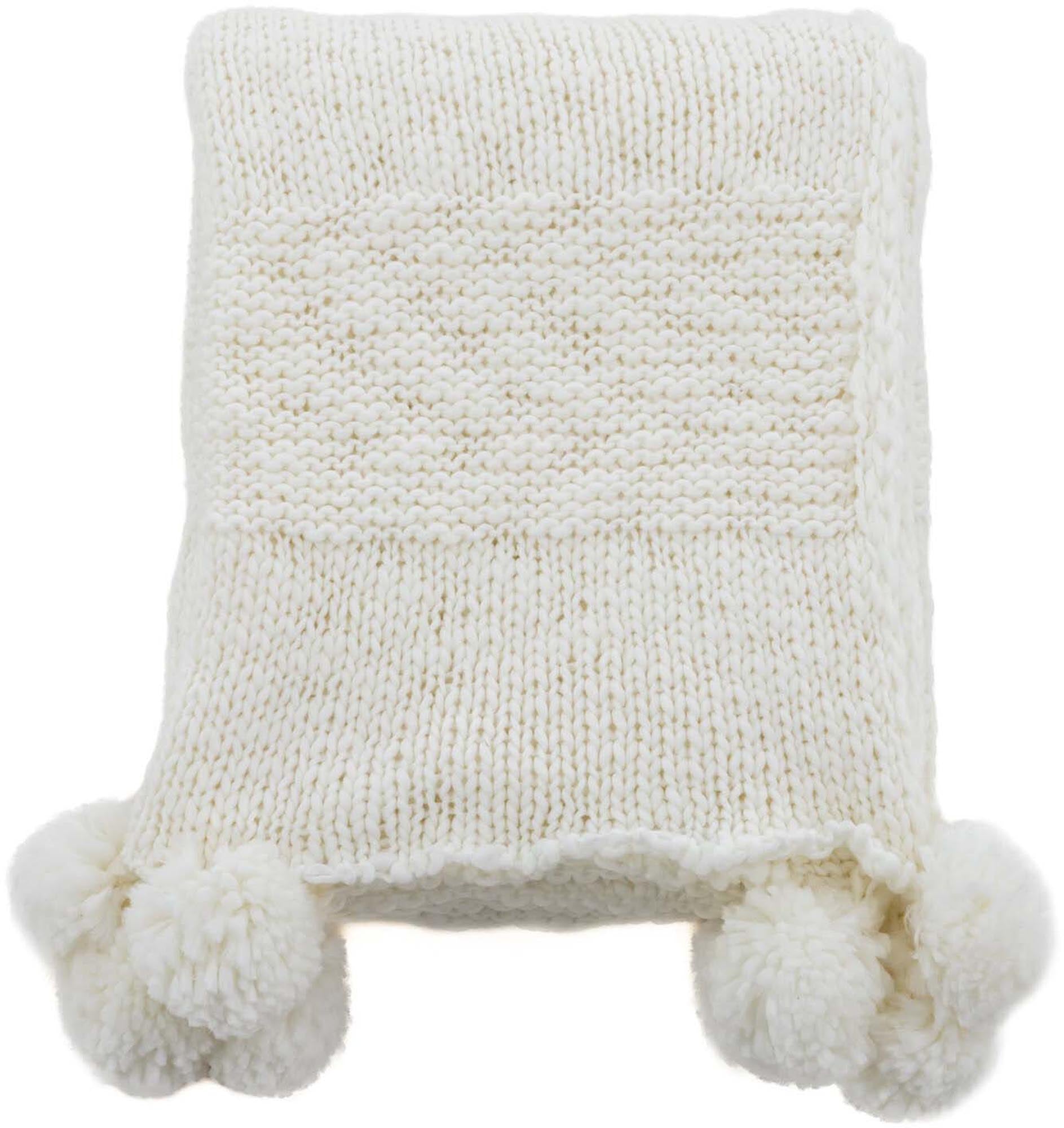 Kuschelige Anny Throw von Venture Home in Beige – ideal für stilvolle Akzente und gemütliche Abende. Pflegeleicht und vielseitig einsetzbar.