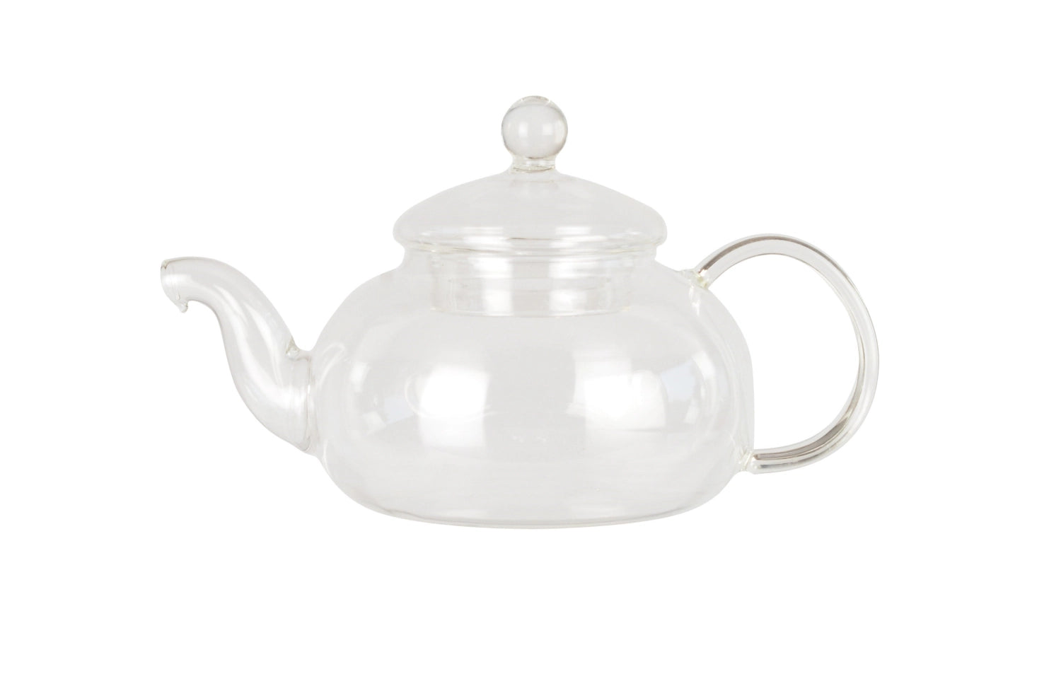 Teiera con filtro, vetro 400ml - 15x12.8x12 cm