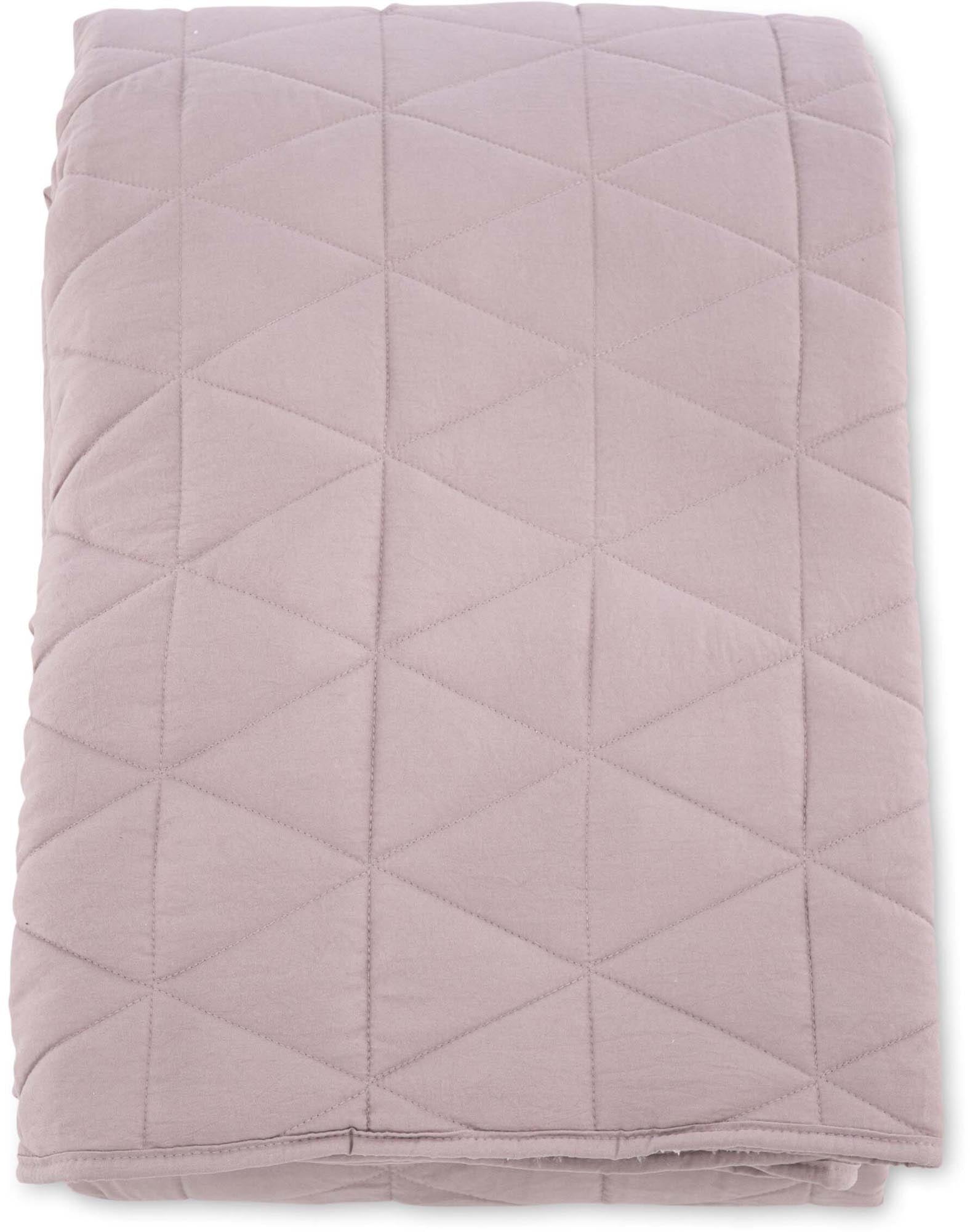 Nilla Tagesdecke von Venture Home: Vielseitig, doppelseitig und perfekt für ein stilvolles Schlafzimmer. Hochwertiges Polyester für Langlebigkeit.