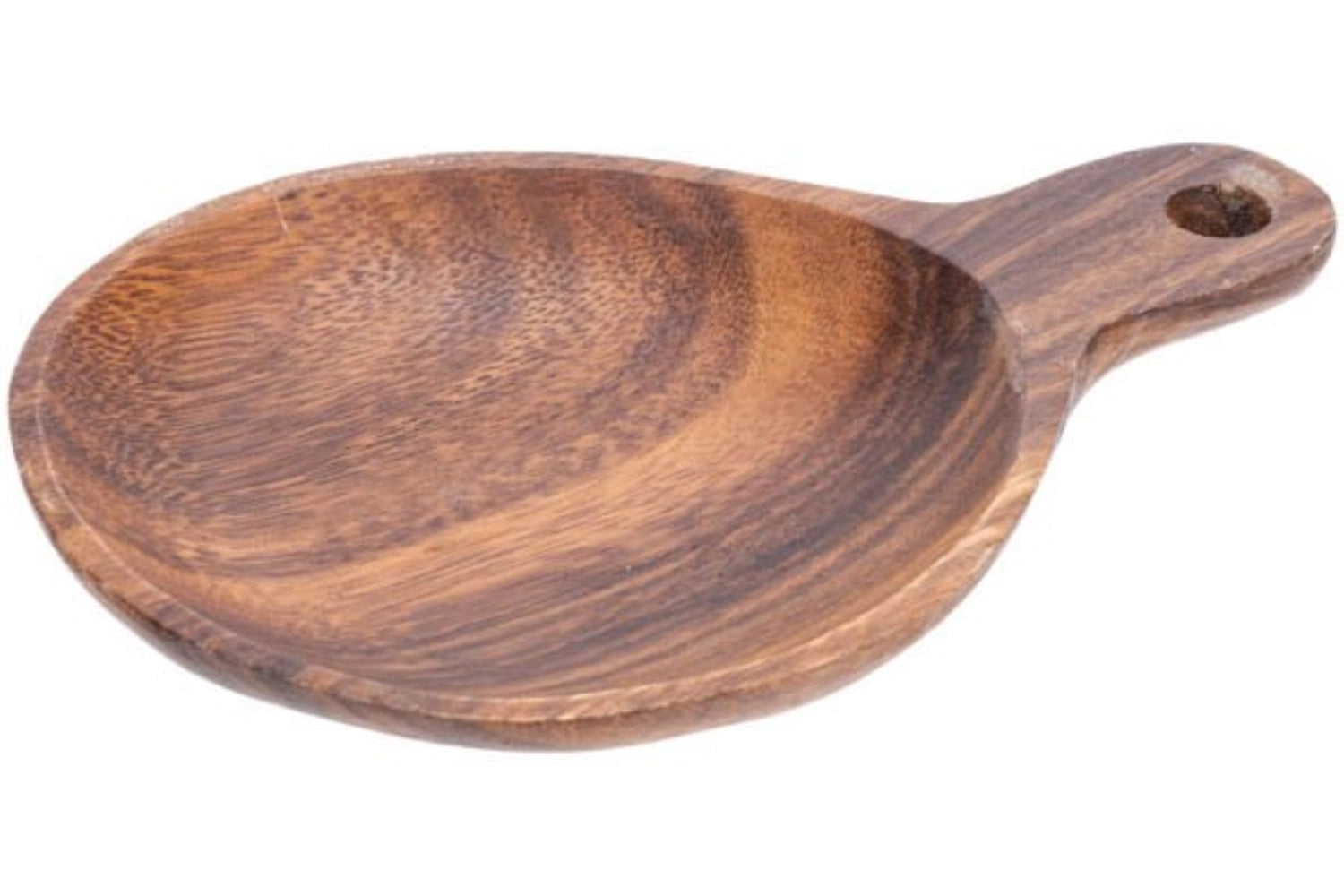 Vassoio in legno di acacia, 20.5x15 cm