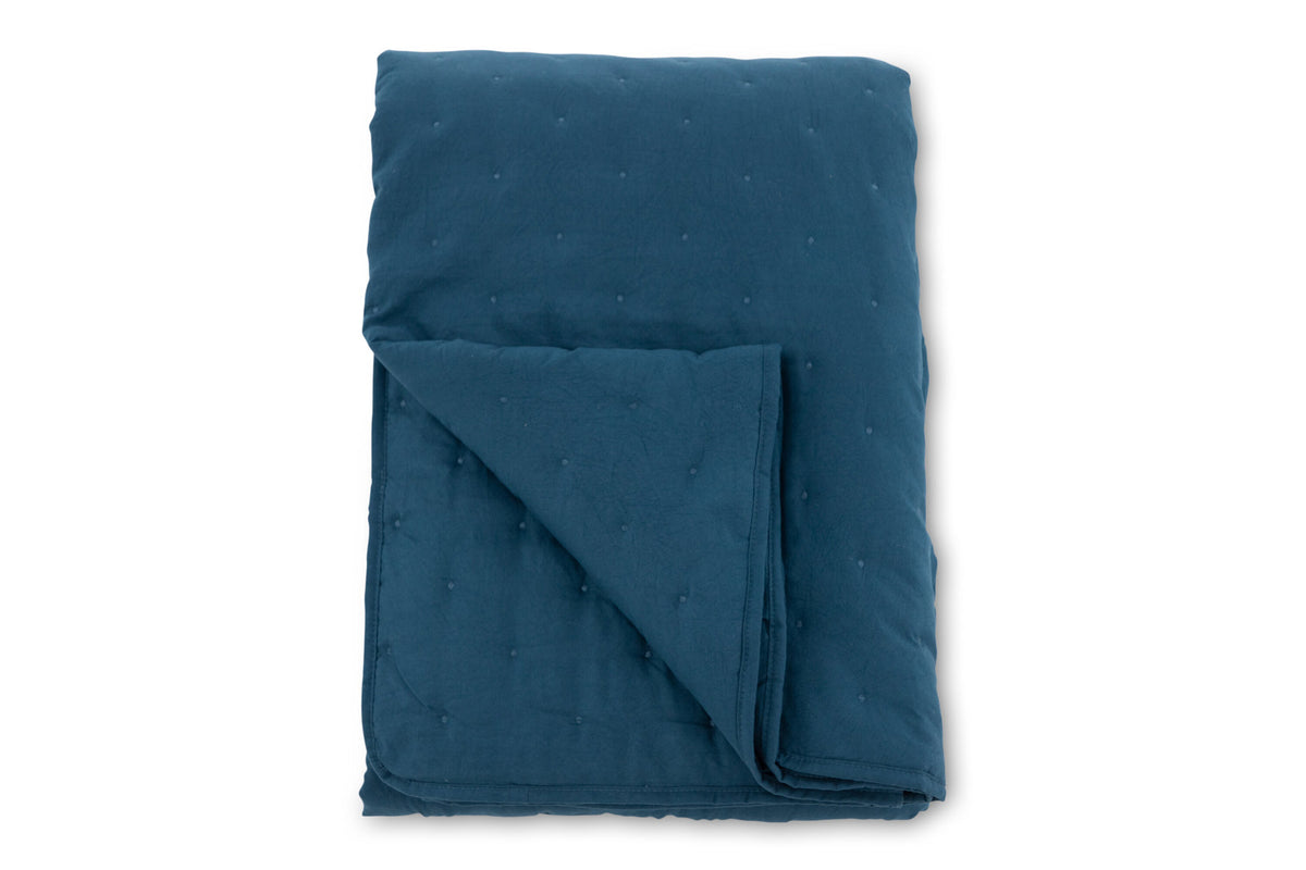 Sally Tagesdecke in Aqua präsentiert im Onlineshop von KAQTU Design AG. Bettüberwurf ist von Venture Home