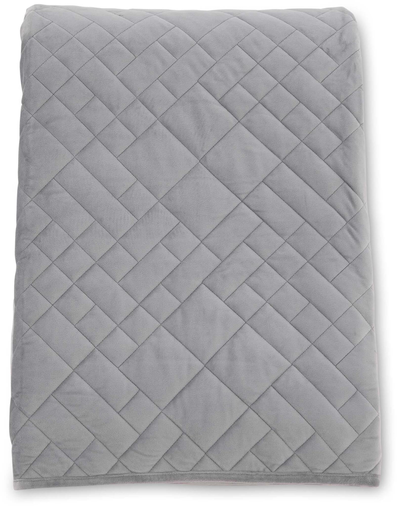 Jilly Tagesdecke in Hellgrau präsentiert im Onlineshop von KAQTU Design AG. Bettüberwurf ist von Venture Home