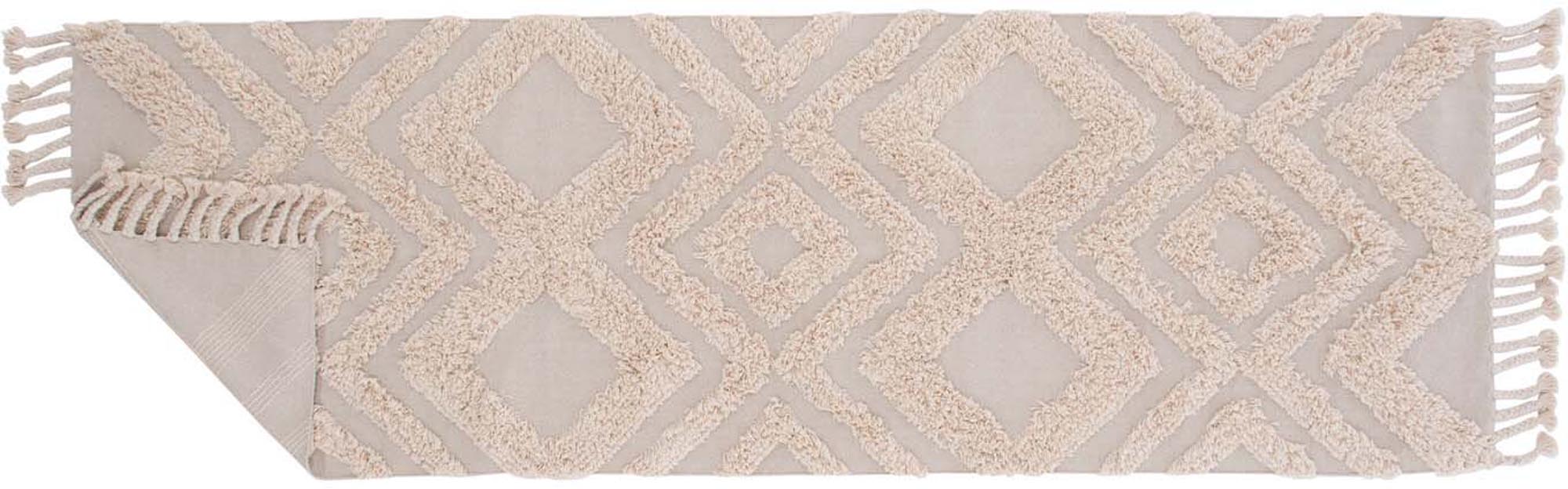 Hilma Teppich in Beige präsentiert im Onlineshop von KAQTU Design AG. Teppich ist von Venture Home