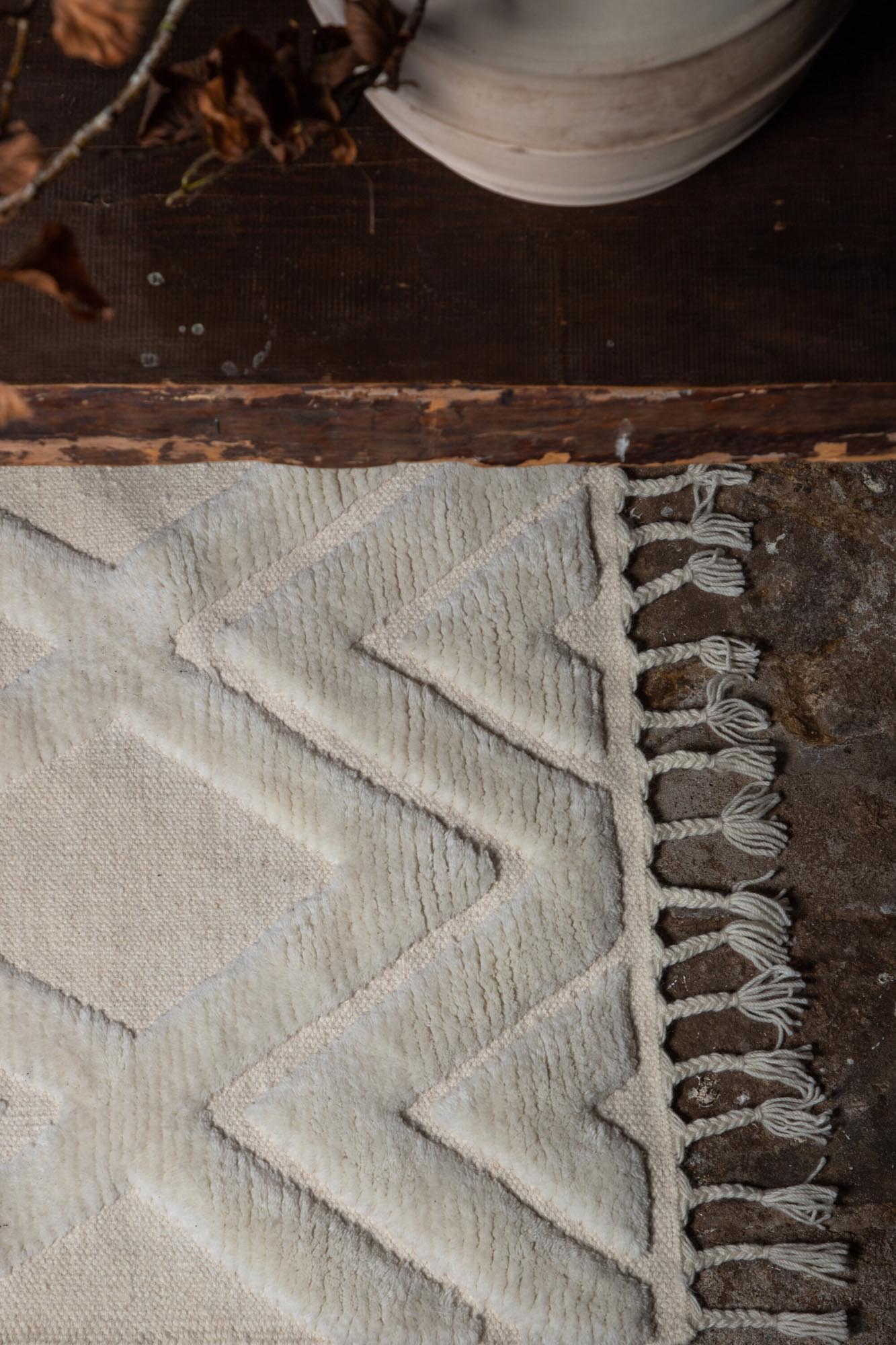 Dahlia Wool Teppich von Vind – Hochwertige Wolle, elegantes Design und vielseitige Einsatzmöglichkeiten für ein behagliches Wohnambiente.