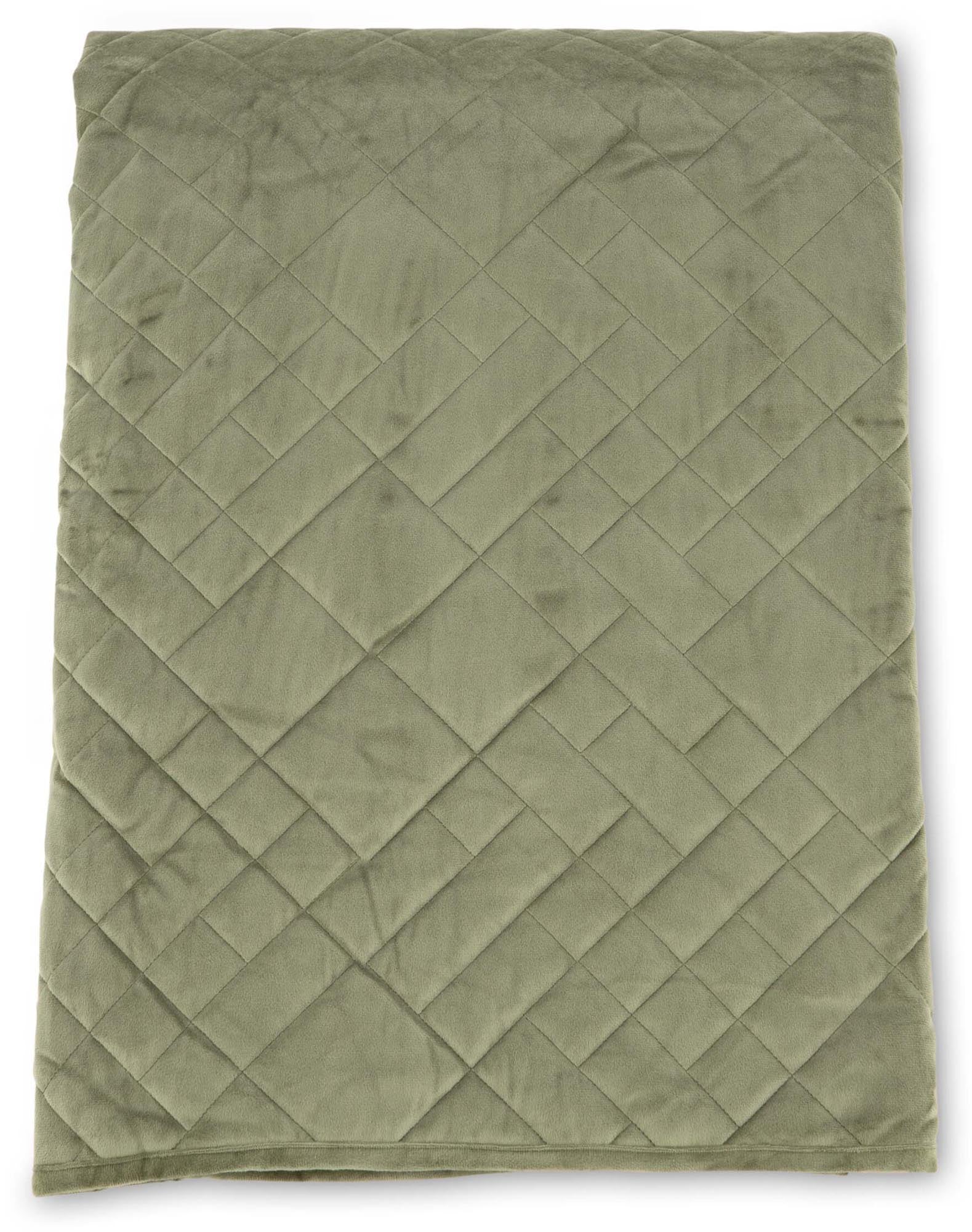 Jilly Tagesdecke in Grün präsentiert im Onlineshop von KAQTU Design AG. Bettüberwurf ist von Venture Home