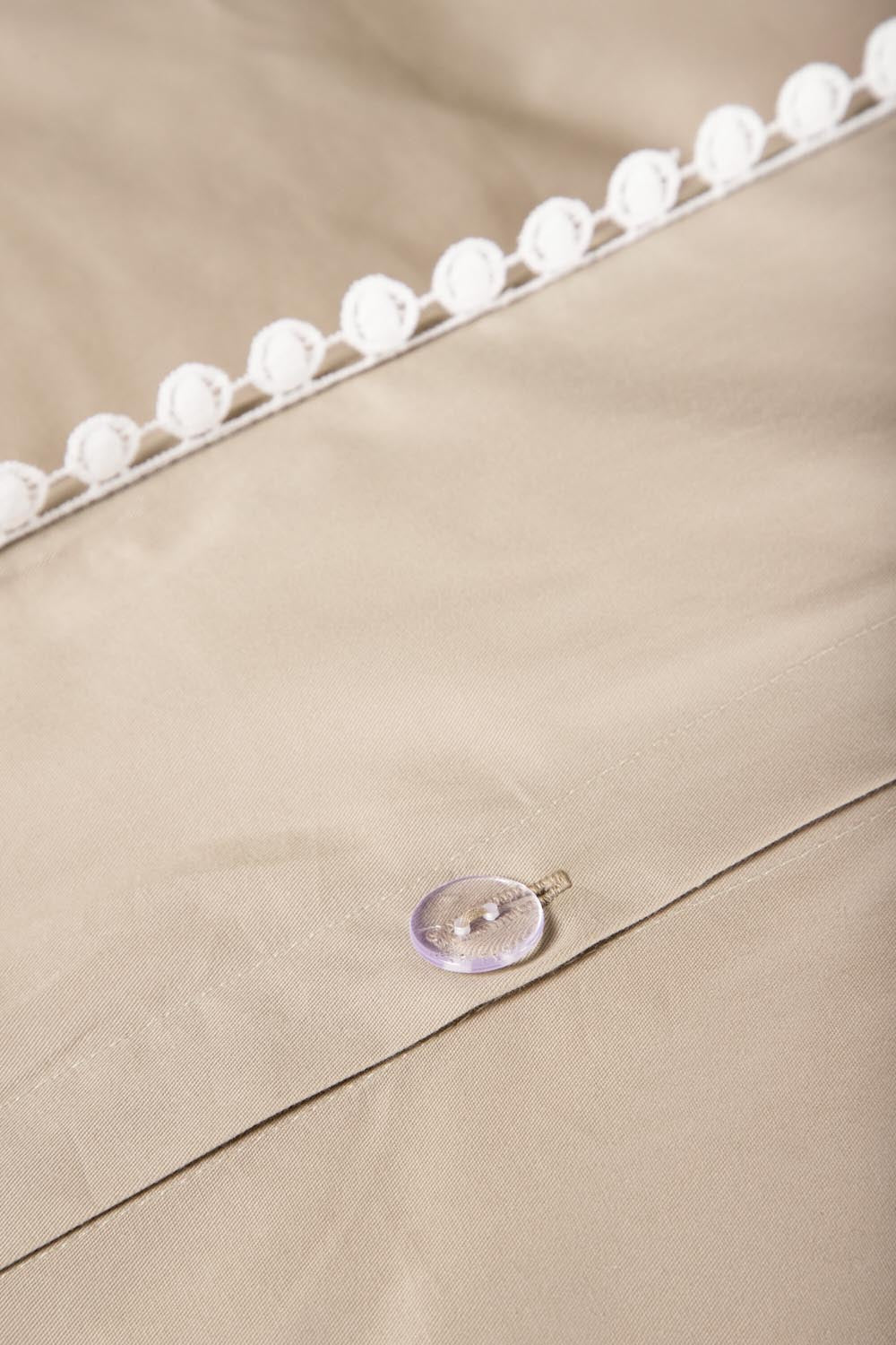 Livia Bettgarnitur in Beige präsentiert im Onlineshop von KAQTU Design AG. Bettwäsche ist von Venture Home