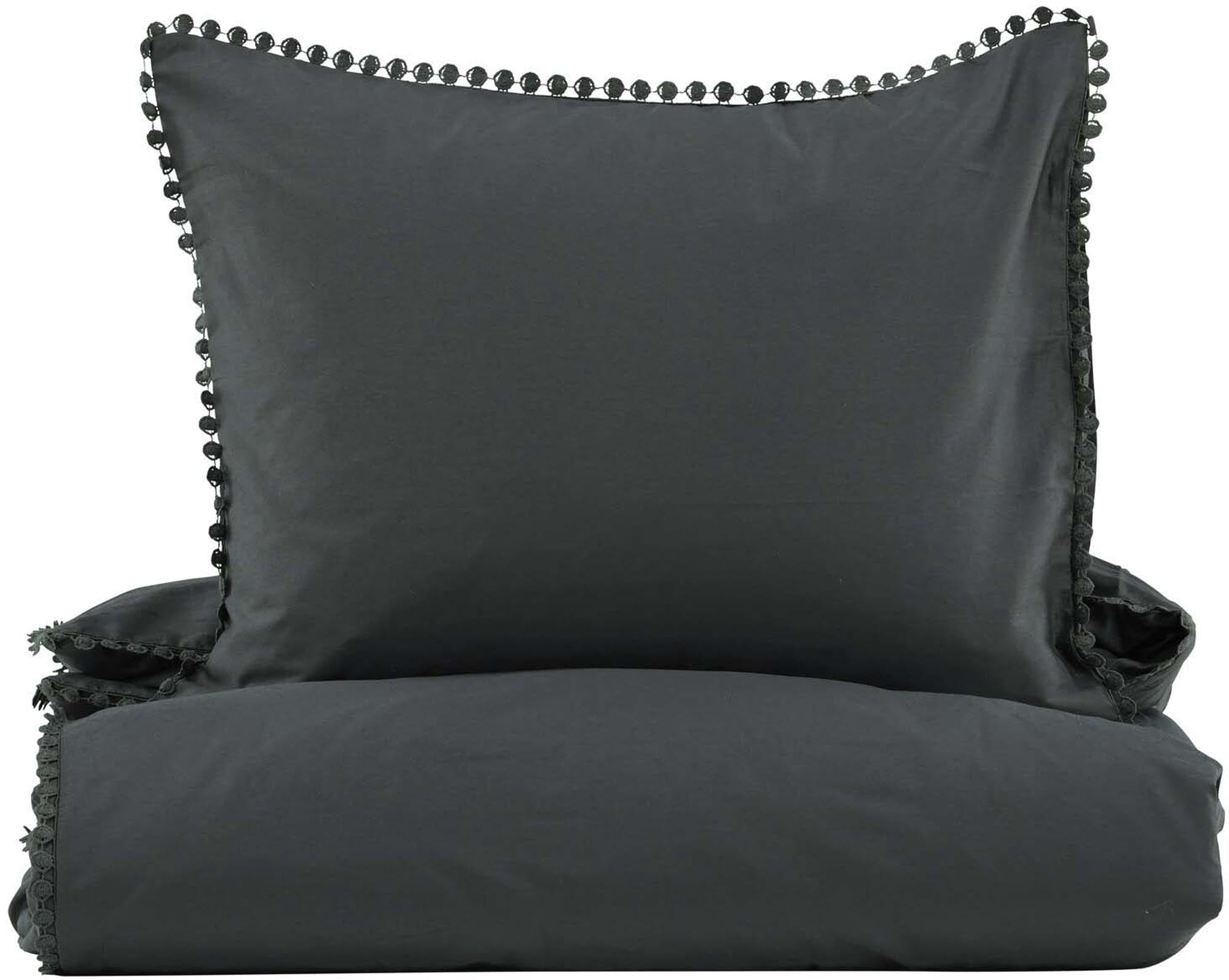 Elegante Livia Bettgarnitur von Venture Home aus atmungsaktivem Baumwollsatin für stilvollen Schlafkomfort und einfache Pflege.