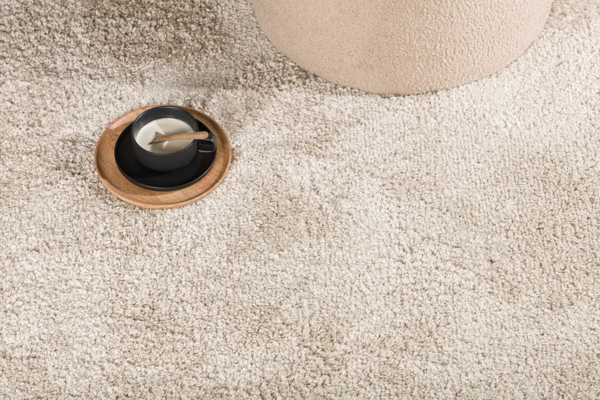 Walter Pluto Teppich Rechteckig in Beige präsentiert im Onlineshop von KAQTU Design AG. Teppich ist von Venture Home
