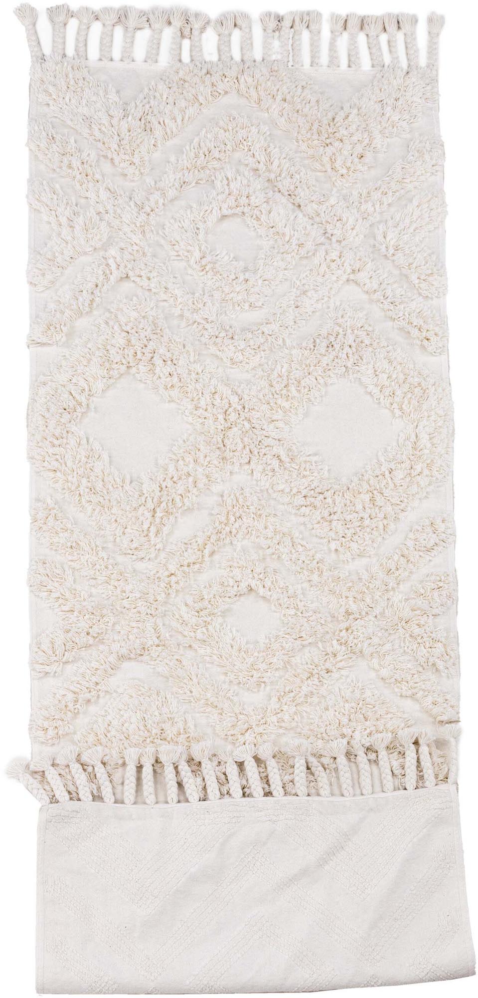 Hilma Teppich in Weiss präsentiert im Onlineshop von KAQTU Design AG. Teppich ist von Venture Home