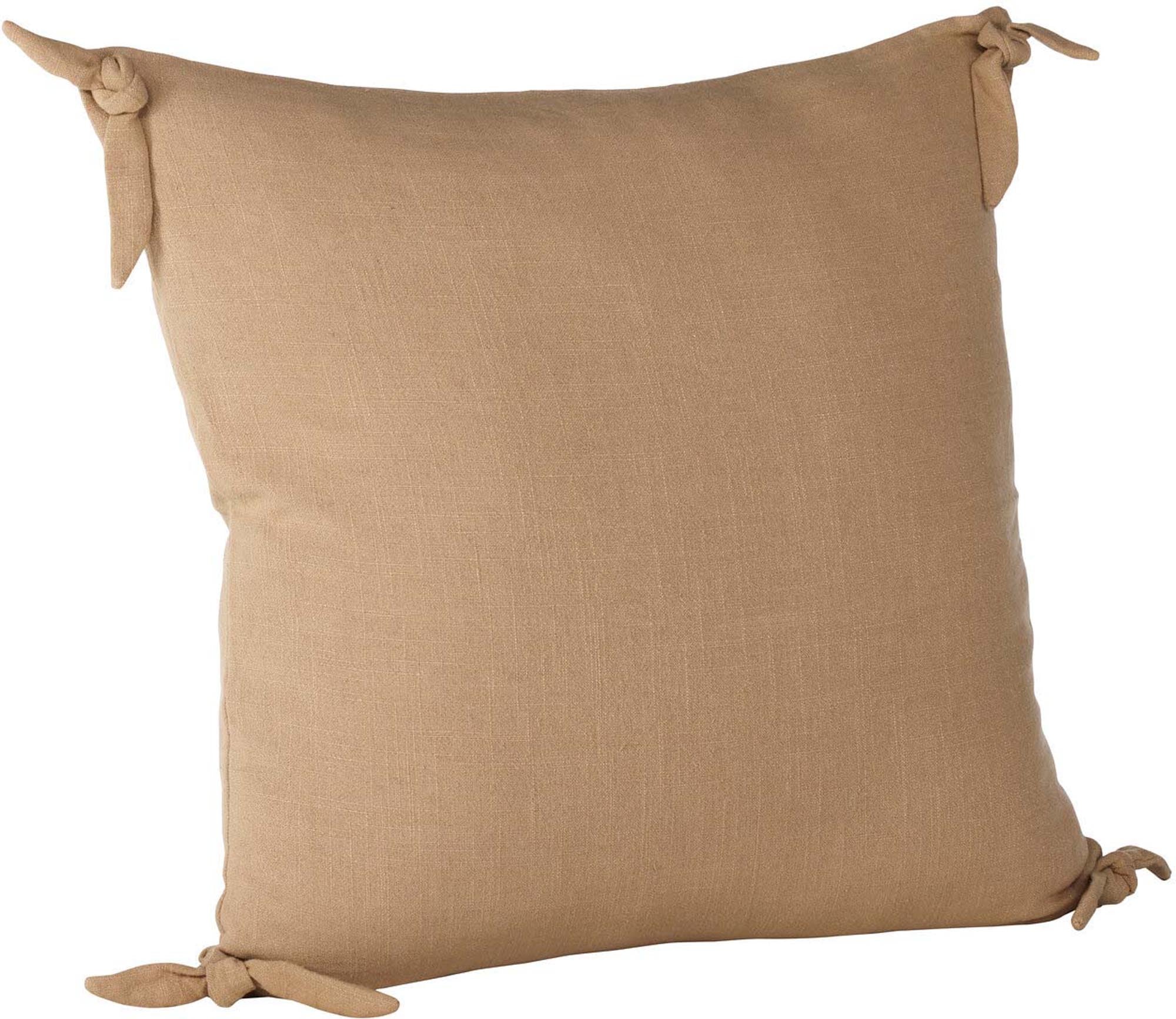 Nora Kissenbezug von Venture Home: Stilvoll in zartem Beige gehalten.