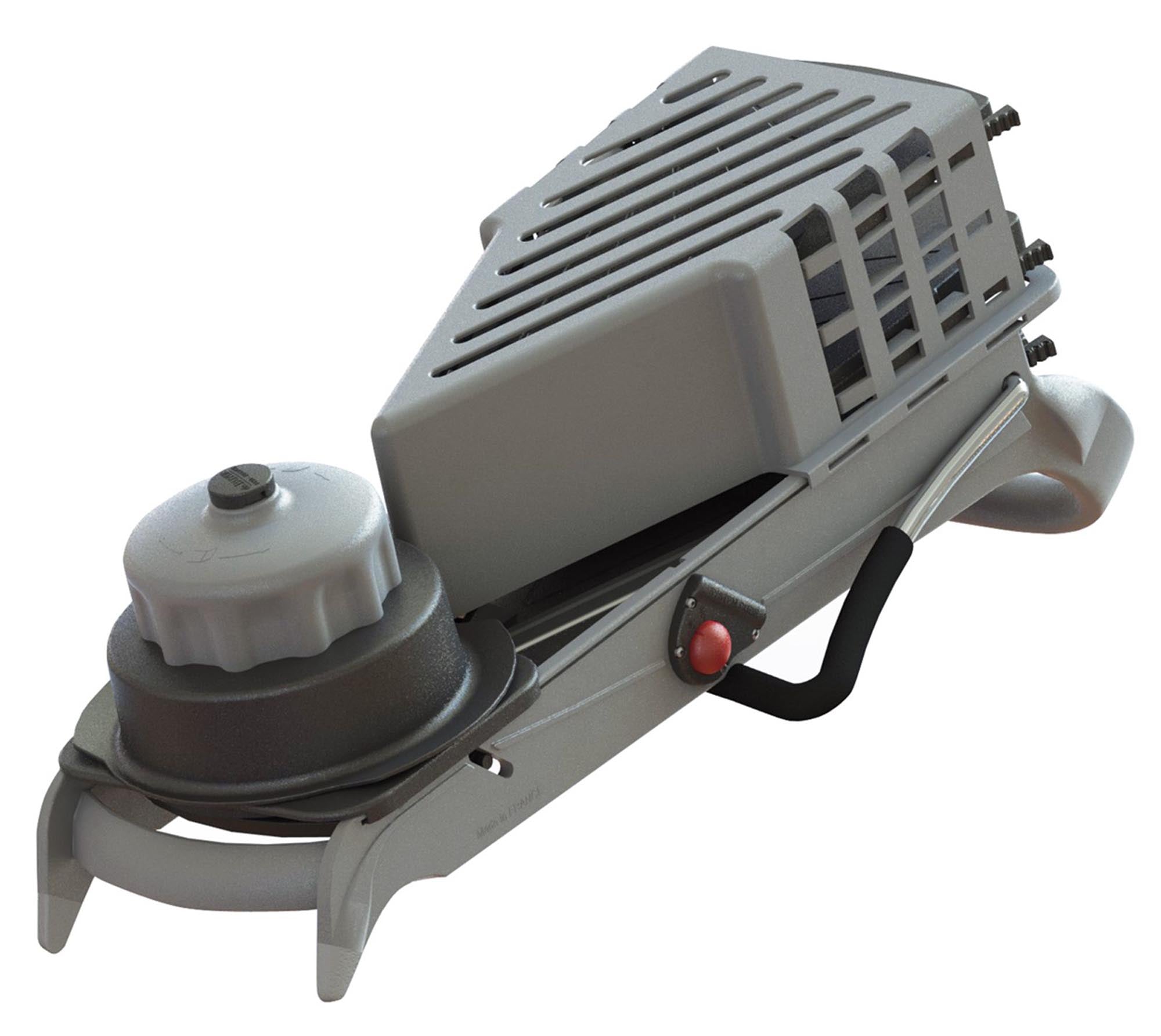 Entdecken Sie die Mandoline Viper von de Buyer – ideal für präzise Julienne-Schnitte in 4 und 10 mm. Vielseitig und langlebig für Ihre Küche!