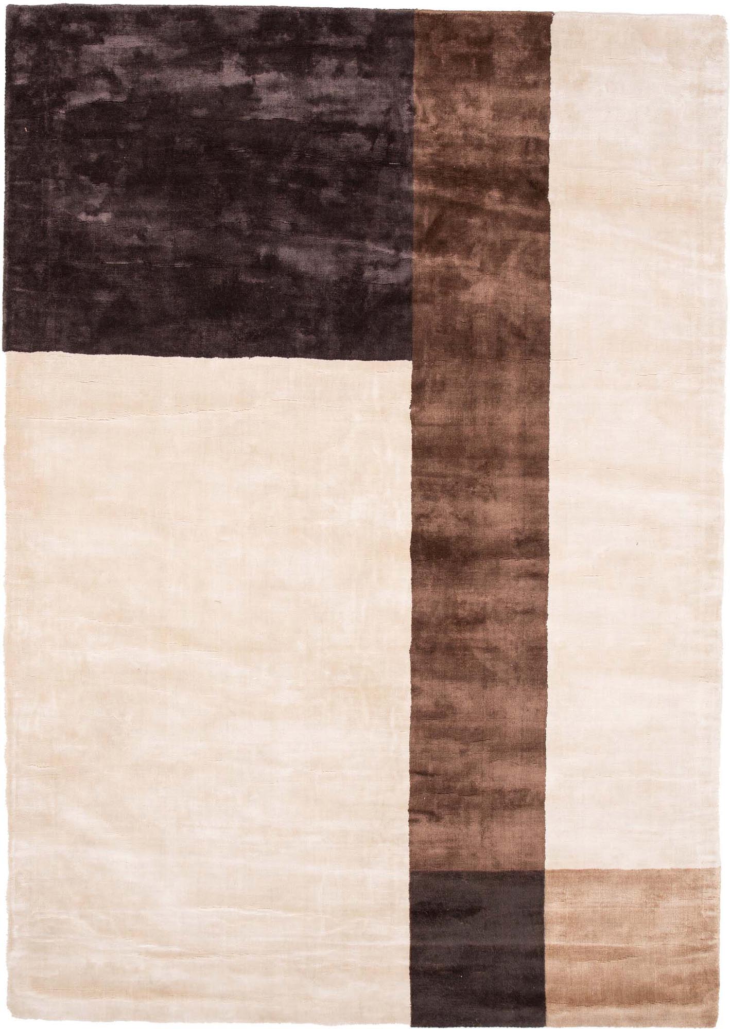 Arvid Teppich in Braun präsentiert im Onlineshop von KAQTU Design AG. Teppich ist von Venture Home