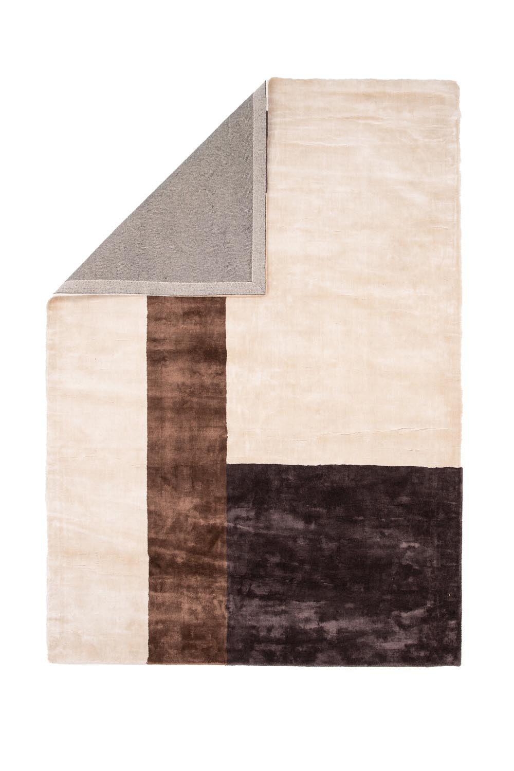 Arvid Teppich in Braun präsentiert im Onlineshop von KAQTU Design AG. Teppich ist von Venture Home