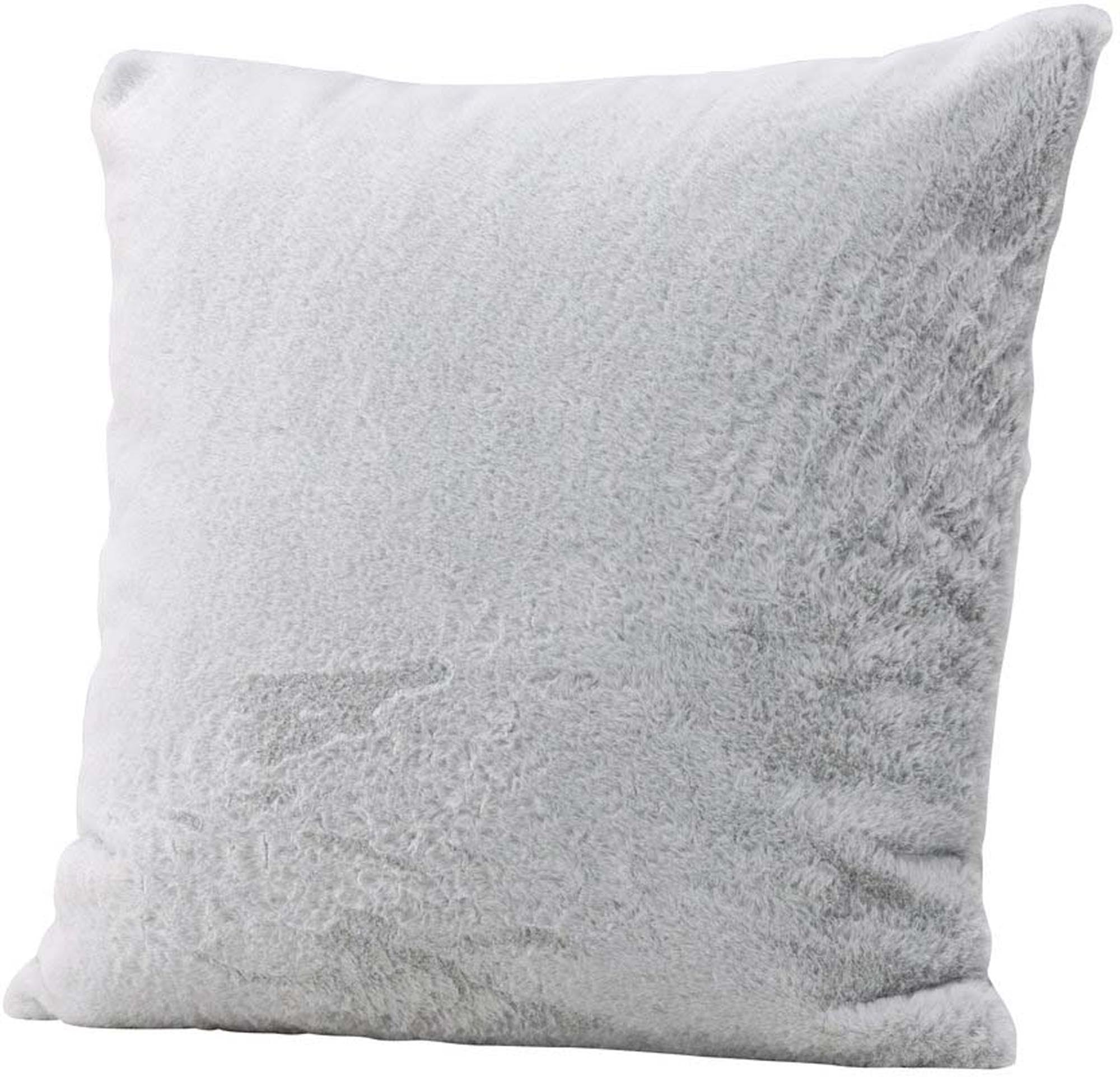 Eleganter Thea Kissenbezug: Hochwertiges Polyester, champagnerfarben, pflegeleicht, ideal für gemütliche Wohnakzente.