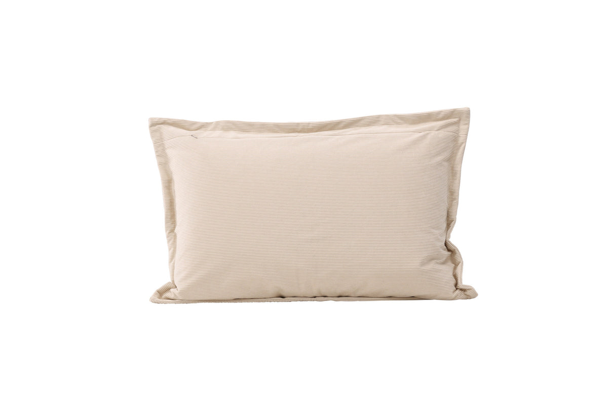 Lykke Kissenbezug in Beige präsentiert im Onlineshop von KAQTU Design AG. Deko Kissenbezug ist von Venture Home