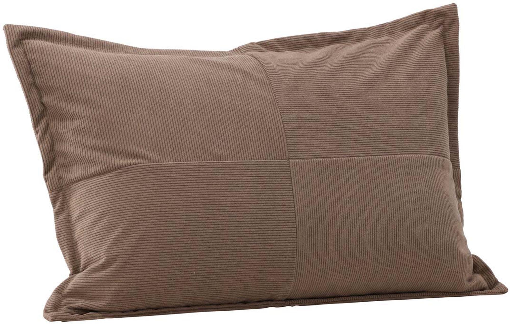 Lykke Kissenbezug: Eleganter Samt in Beige, ideal für stilvolle Akzente im Wohn- und Schlafzimmer. Pflegeleicht und vielseitig kombinierbar.