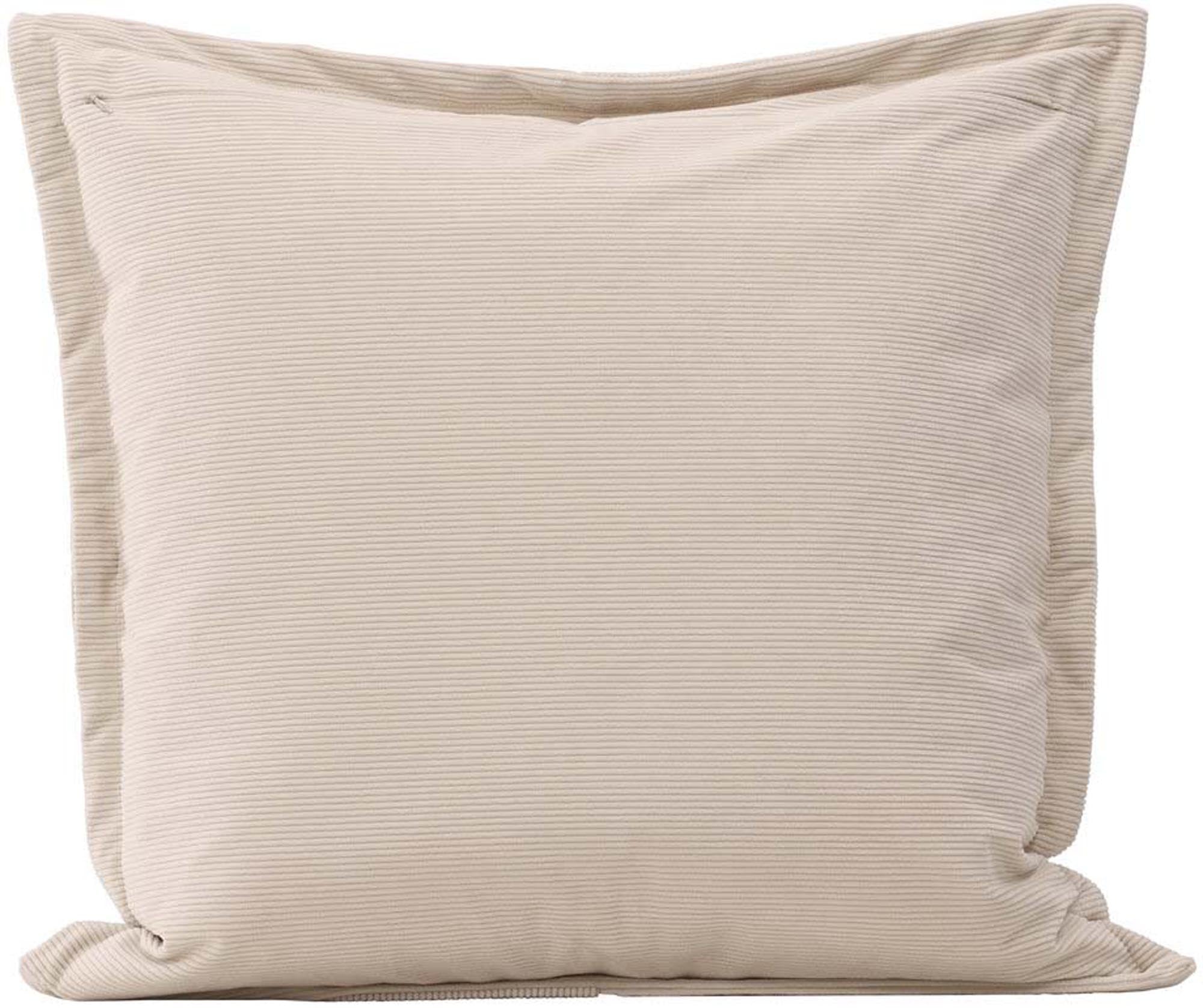 Verleihen Sie Ihrem Zuhause mit dem Lykke Kissenbezug von Venture Home eine stilvolle Note. Aus hochwertigem Samt und in harmonischem Beigeton, ideal für jedes Zimmer.