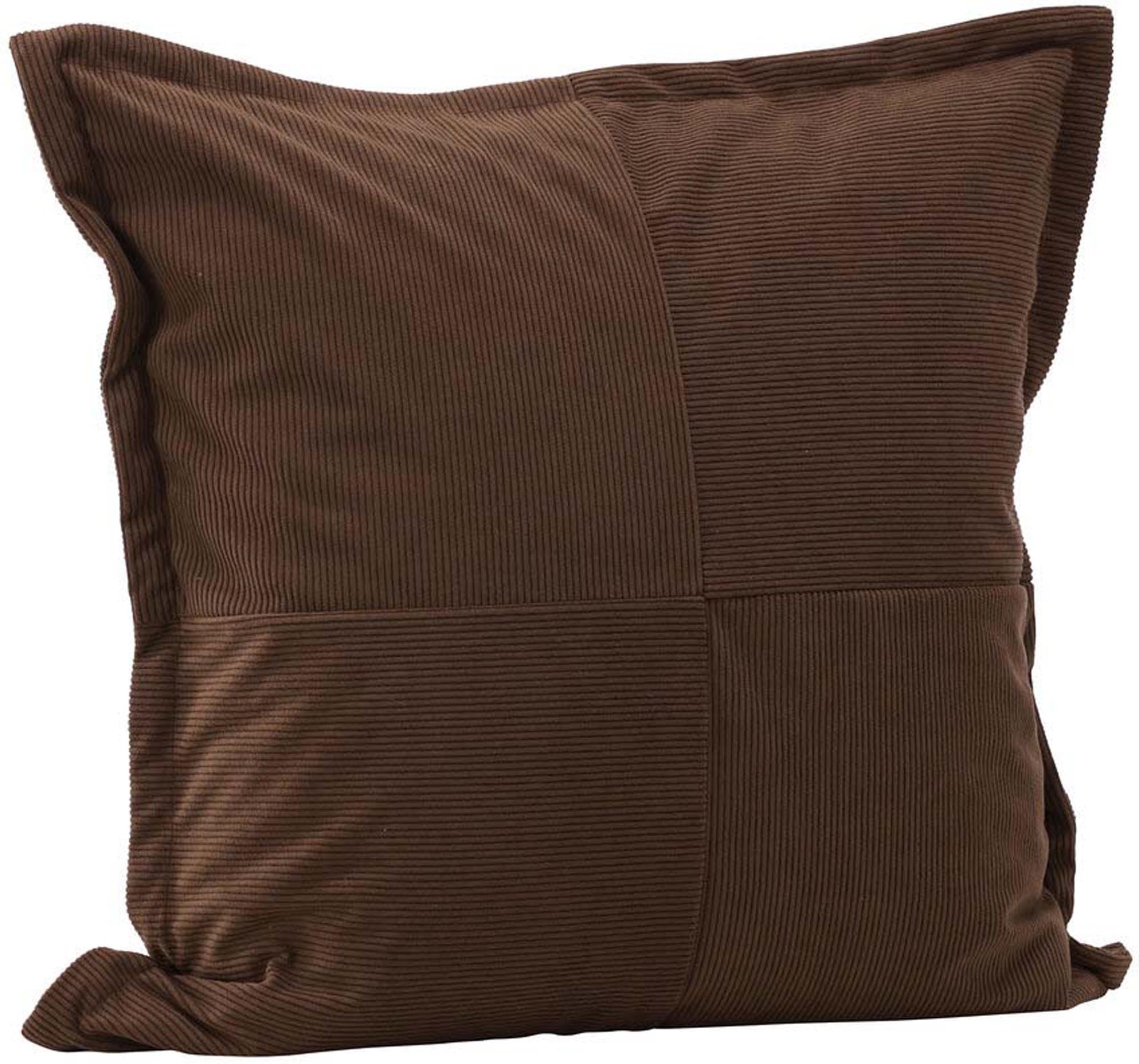 Lykke Kissenbezug: Eleganter Samt in Beige, langlebig und einfach zu pflegen, für ein gemütliches Zuhause.