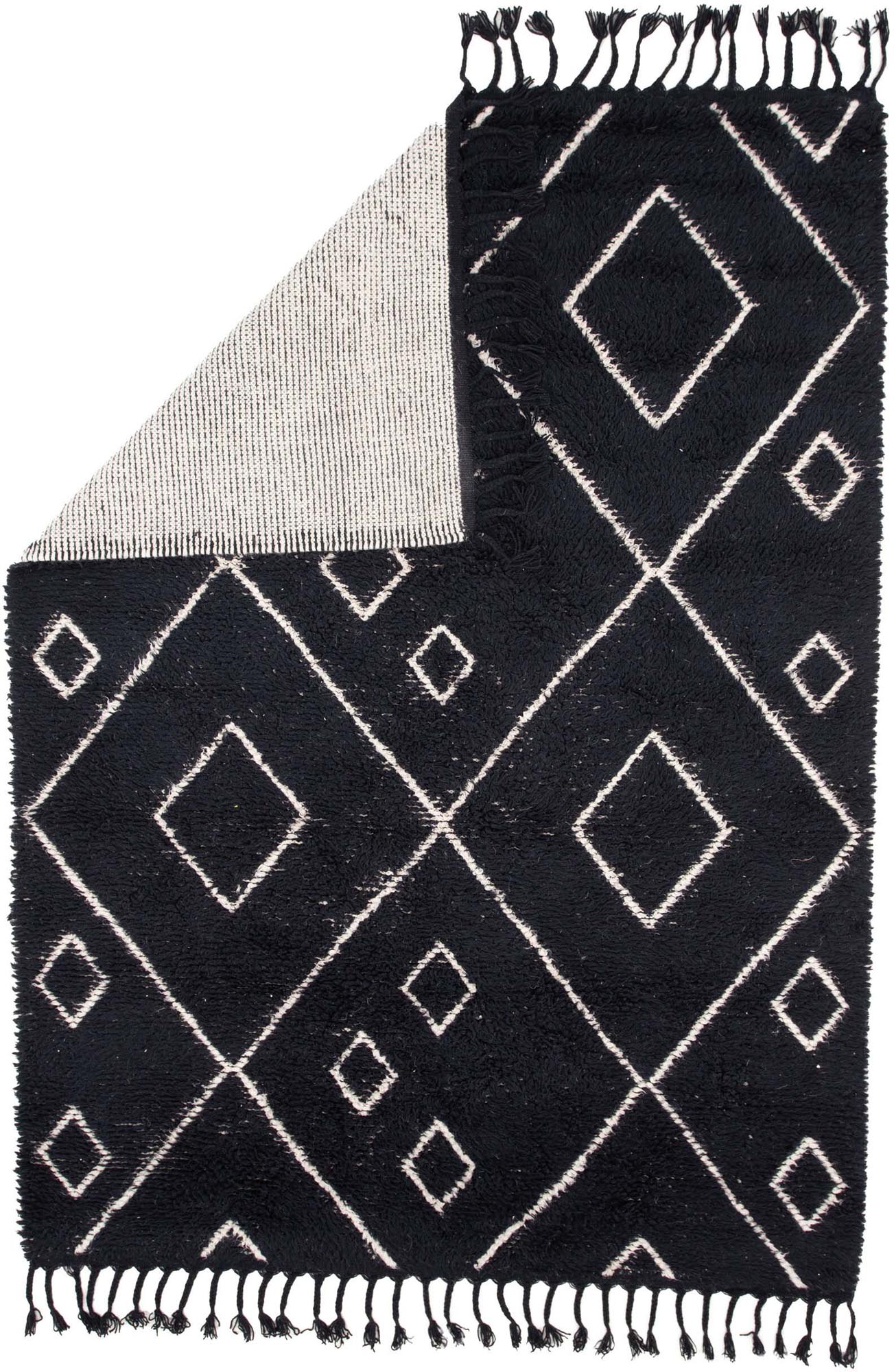 Stilvoller David Teppich von Venture Home in aschgrau und weiß, perfekt für jeden Raum und sorgt für eine luxuriöse, gemütliche Atmosphäre.